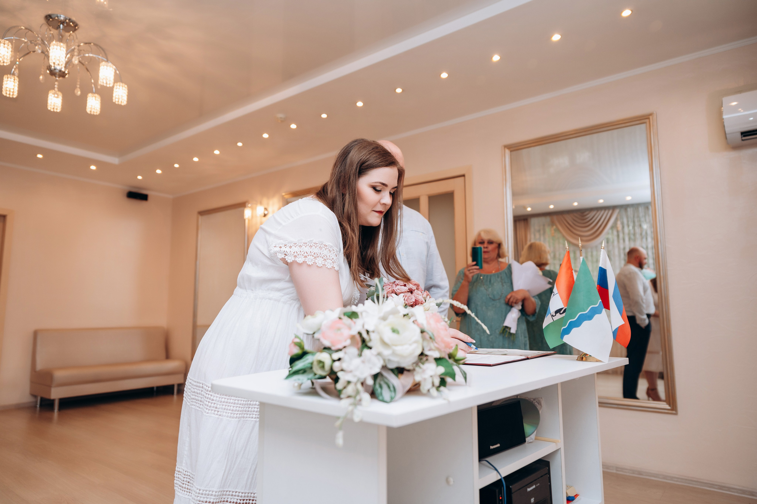 Регистрация в загсе. Фотограф в Новосибирске