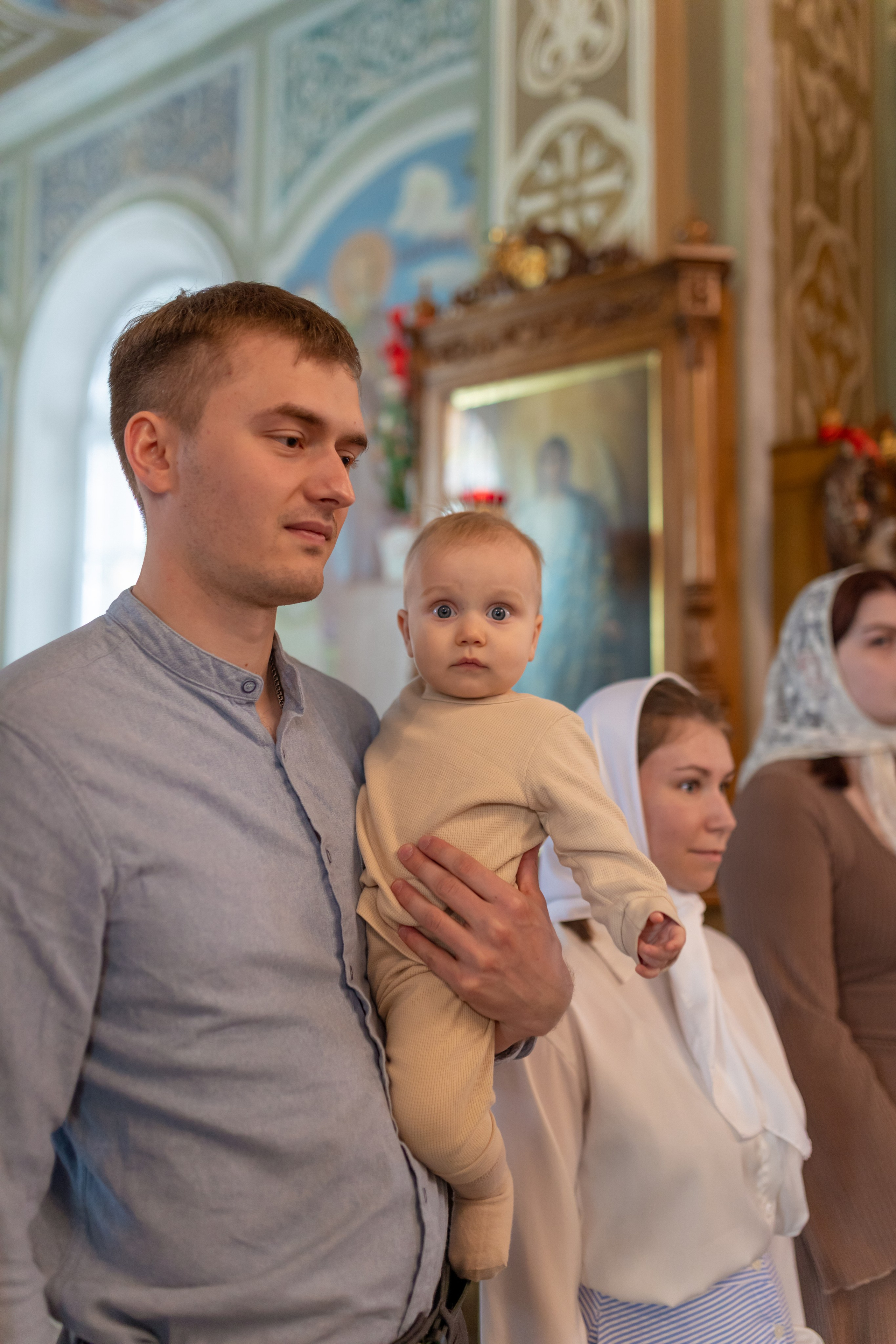Крещение Савелия. Фотограф и Видеограф в Москве Дарья Арсентьева