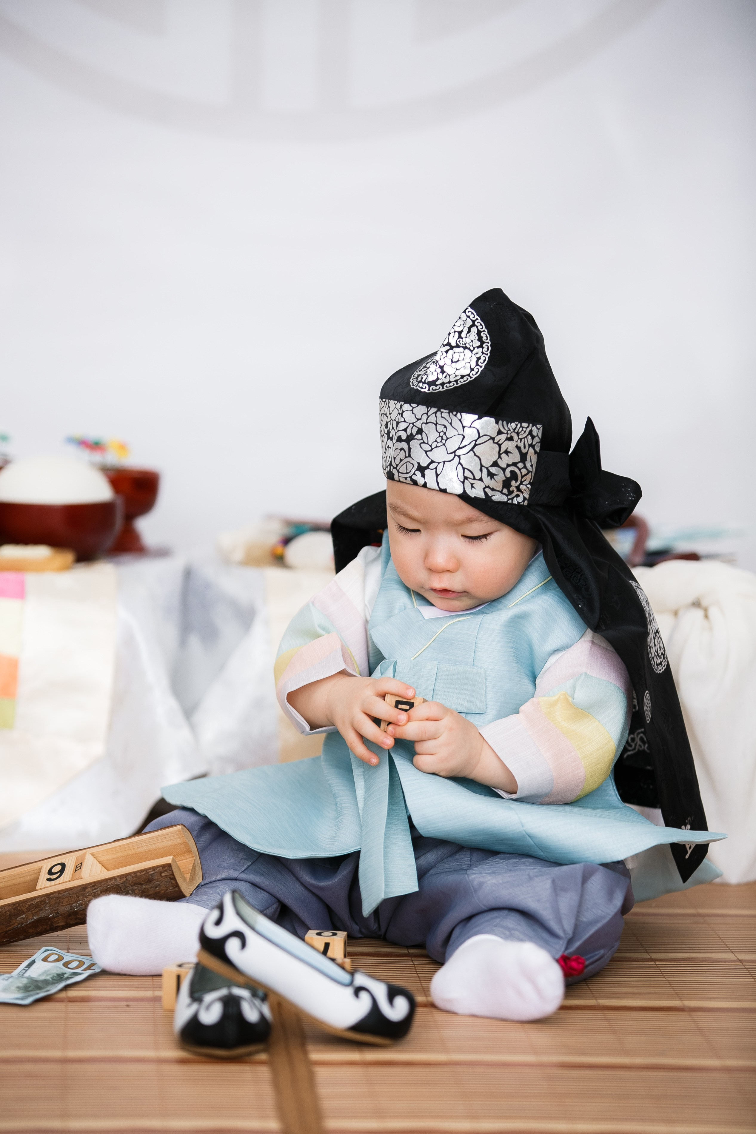 첫돌 Утренняя церемония (малыши). «Инбок» Фото студия