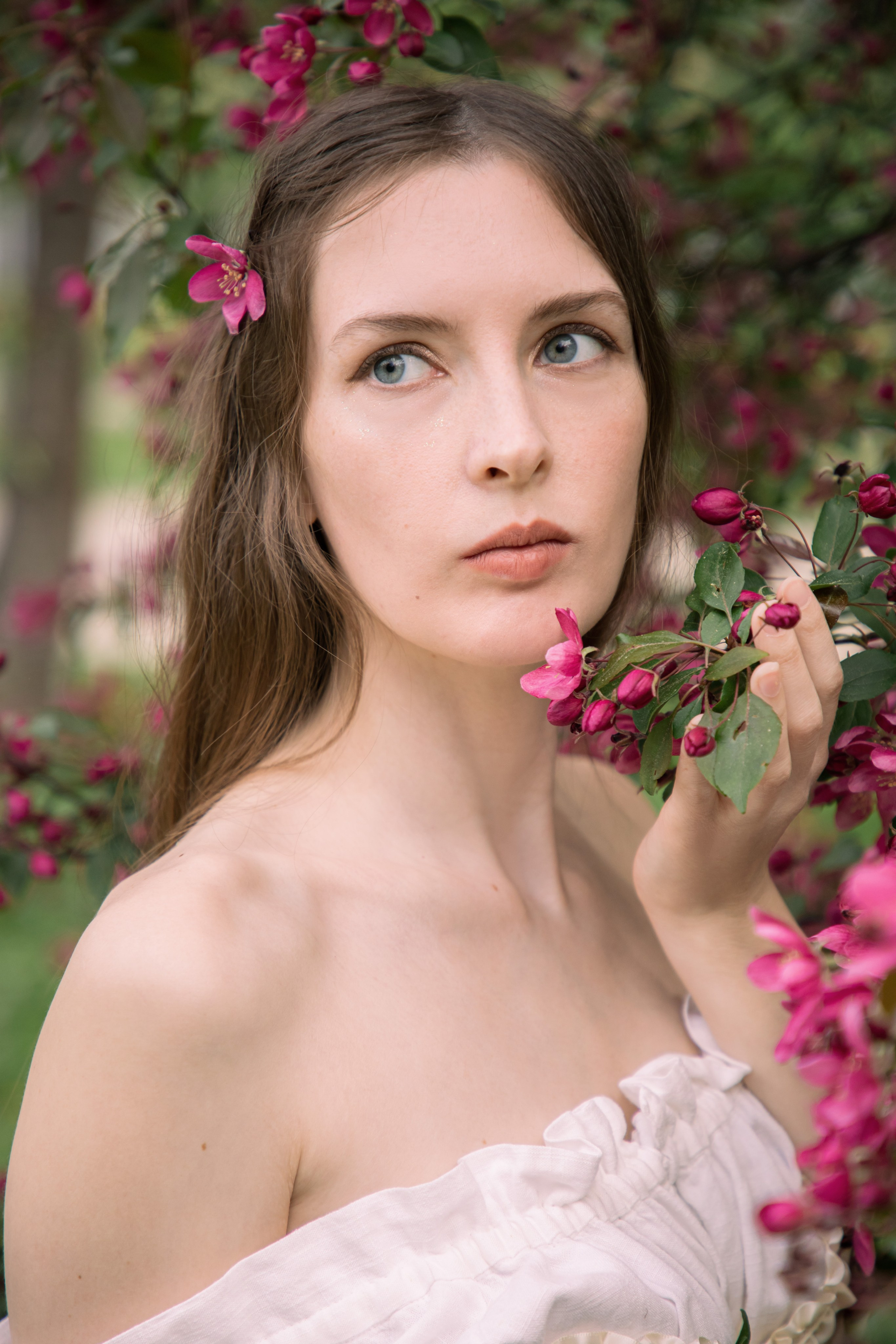 Пикник в розовых яблонях. Юлия Башкатова, сказочный фотограф, Москва