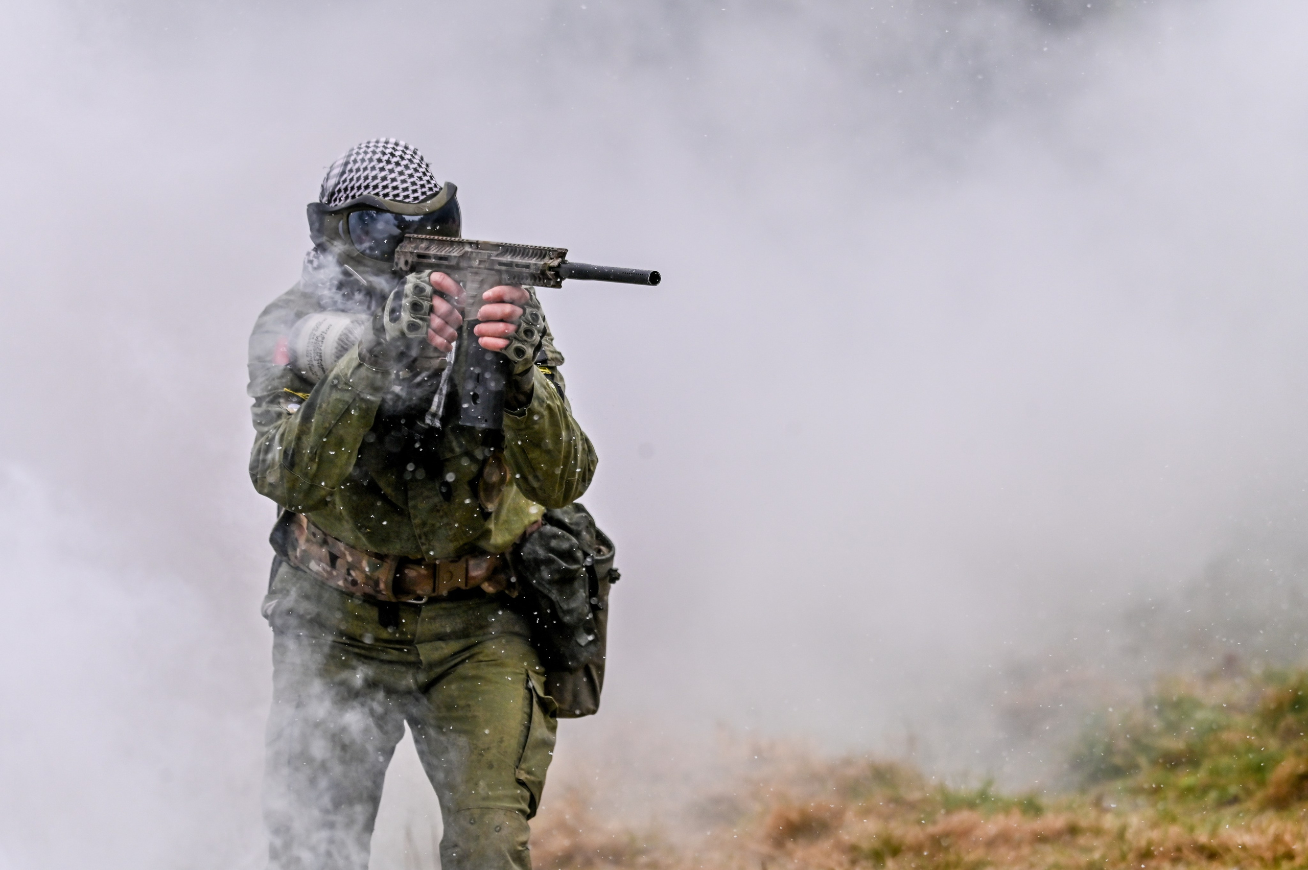 Пейнтбол. Фоторепортажи Сахалина