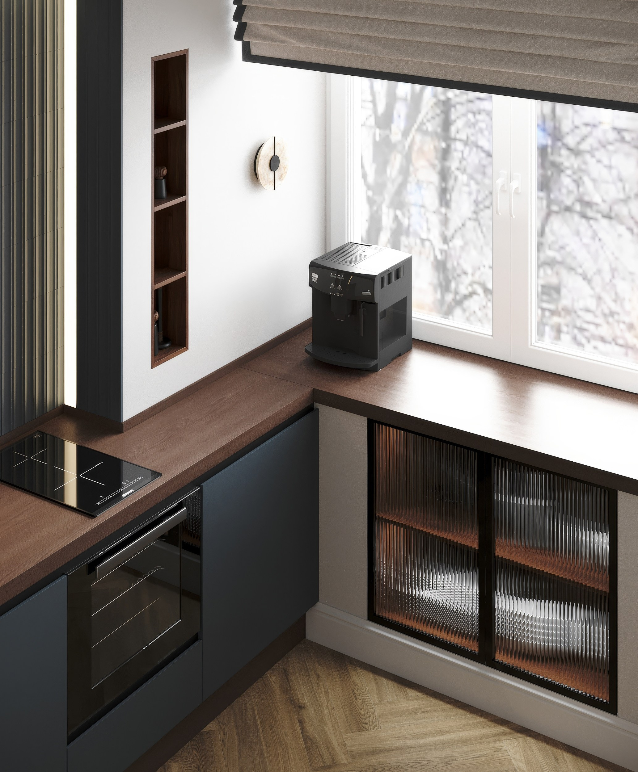 Визуализация интерьера квартиры в Санкт-Петербурге. 3d визуализатор marybond3d