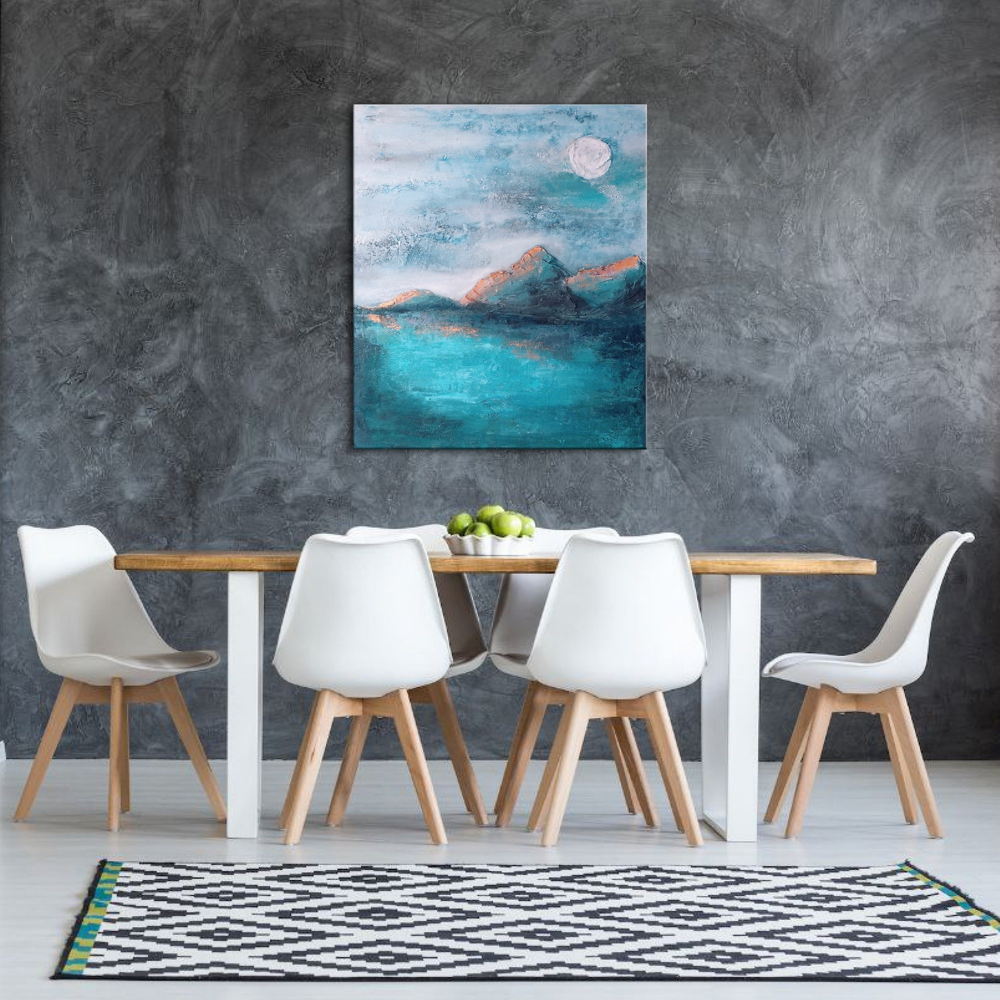 Абстракция. Художник Анастасия Кисткина, Петербург