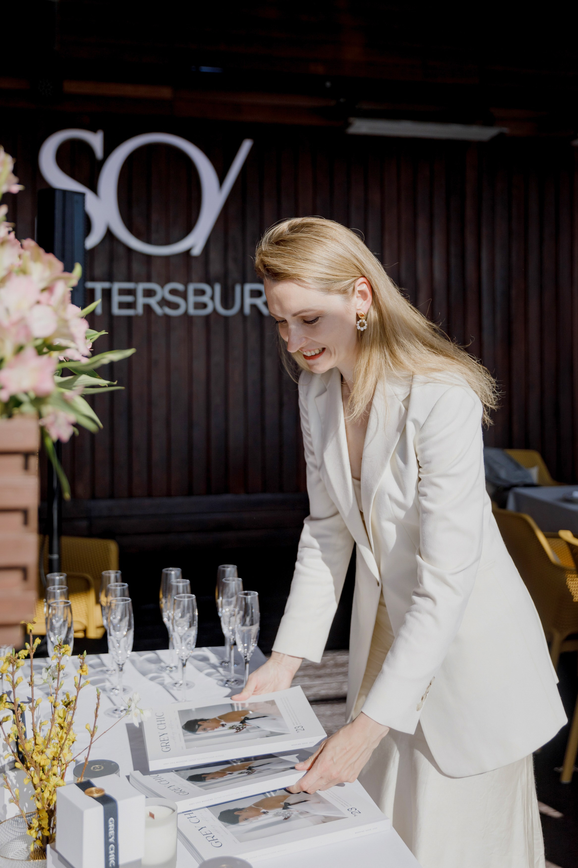 Бранч для невест Grey Chic. Свадебный фотограф Москва Европа Мария Коренчук