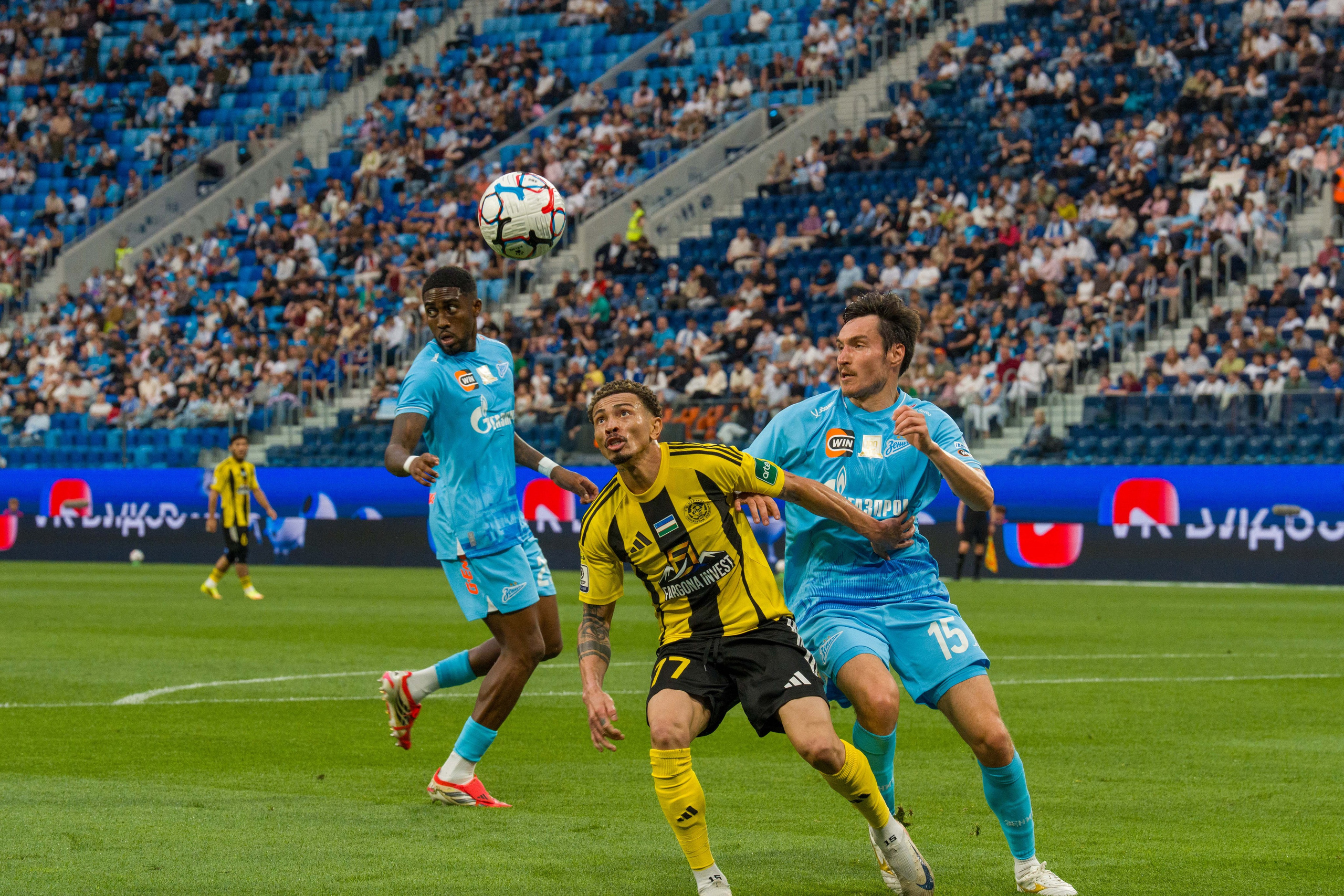 Zenit vs Neftchi 4-1 — Winline Super Series photo gallery, Gazprom Arena | Anton Gauf