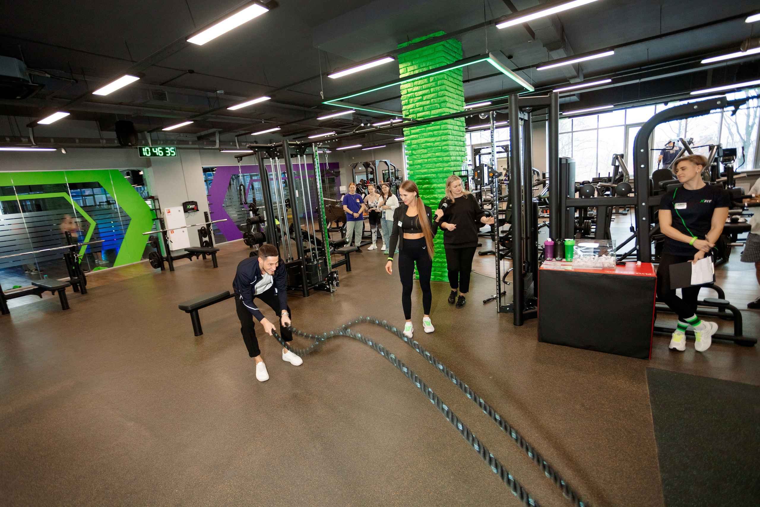 РЕПОРТАЖ: ФИТНЕСС-КЛУБ X-FIT. Профессиональный фотограф в Ижевске Леша Петров