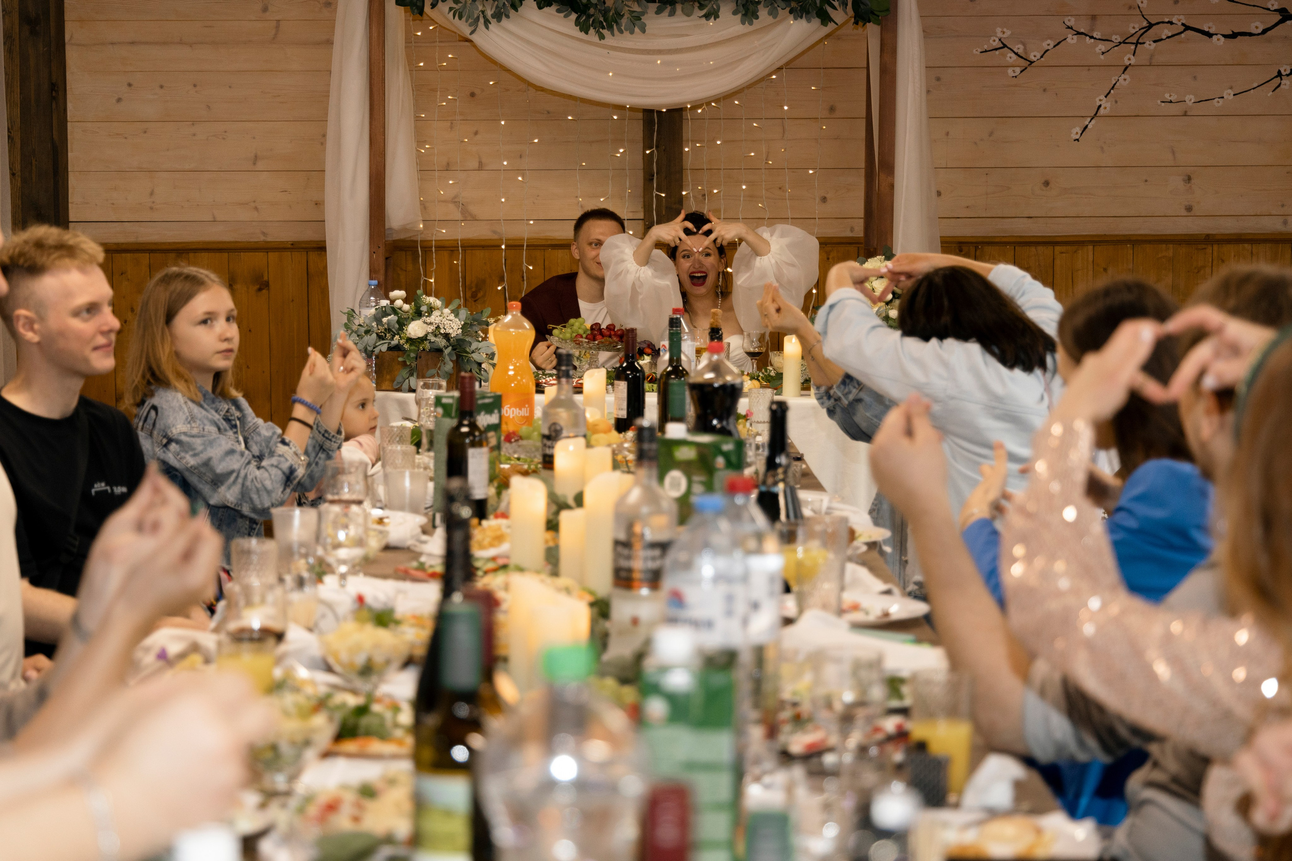 Репортаж свадебного вечера. Свадебный фотограф Александра Попова