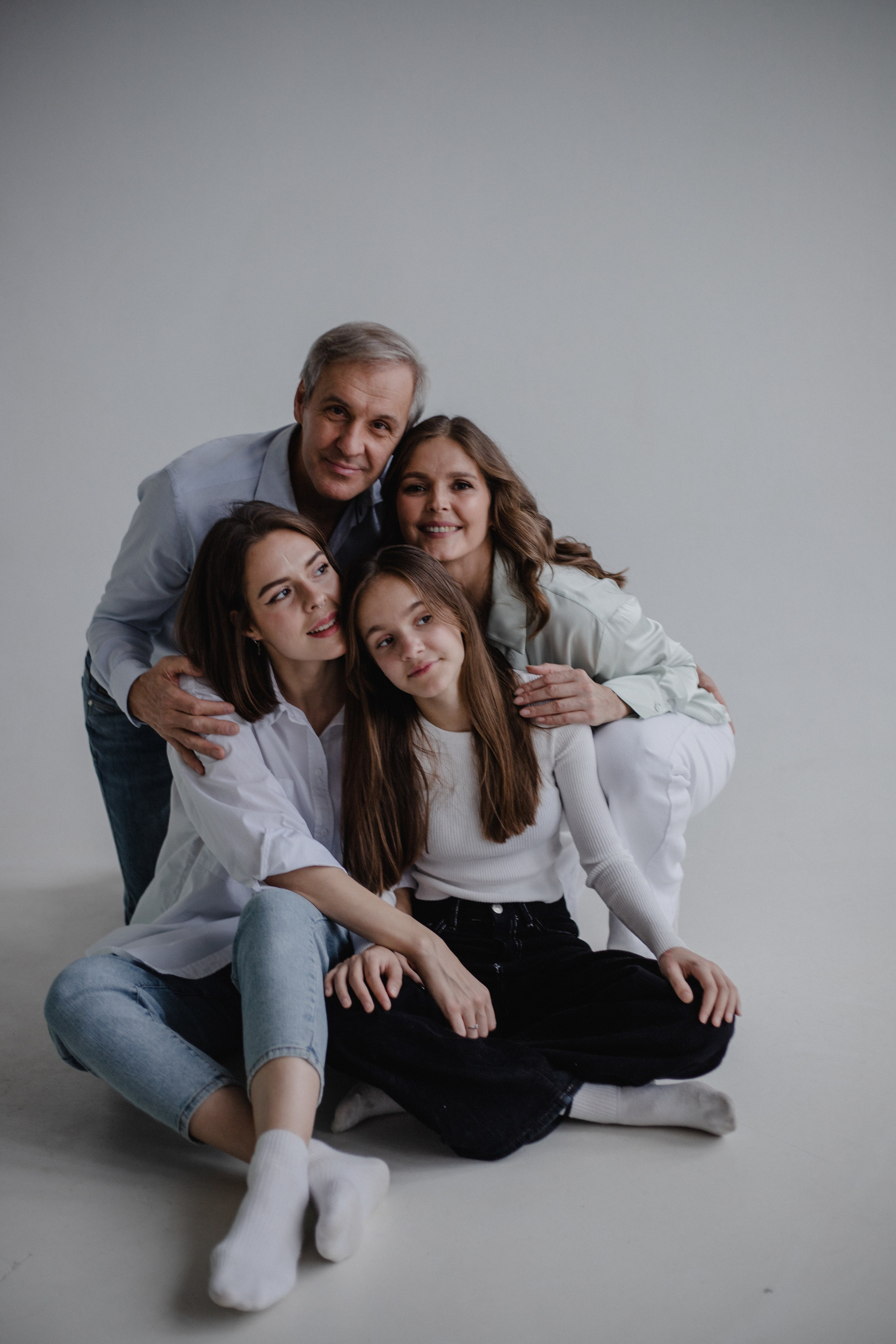 Студийная семейная съёмка