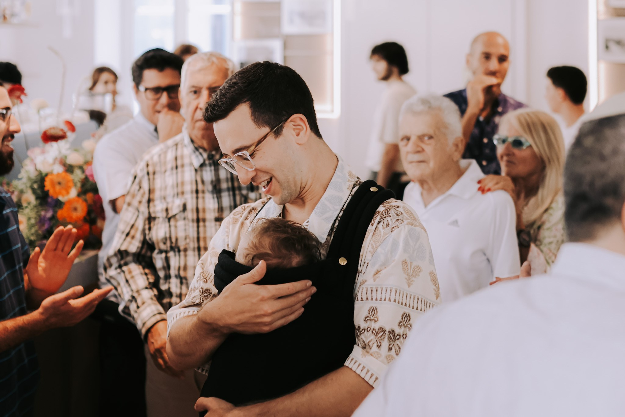 Baby celebration, September 2025. Photographer in Israel Alice Milchin
