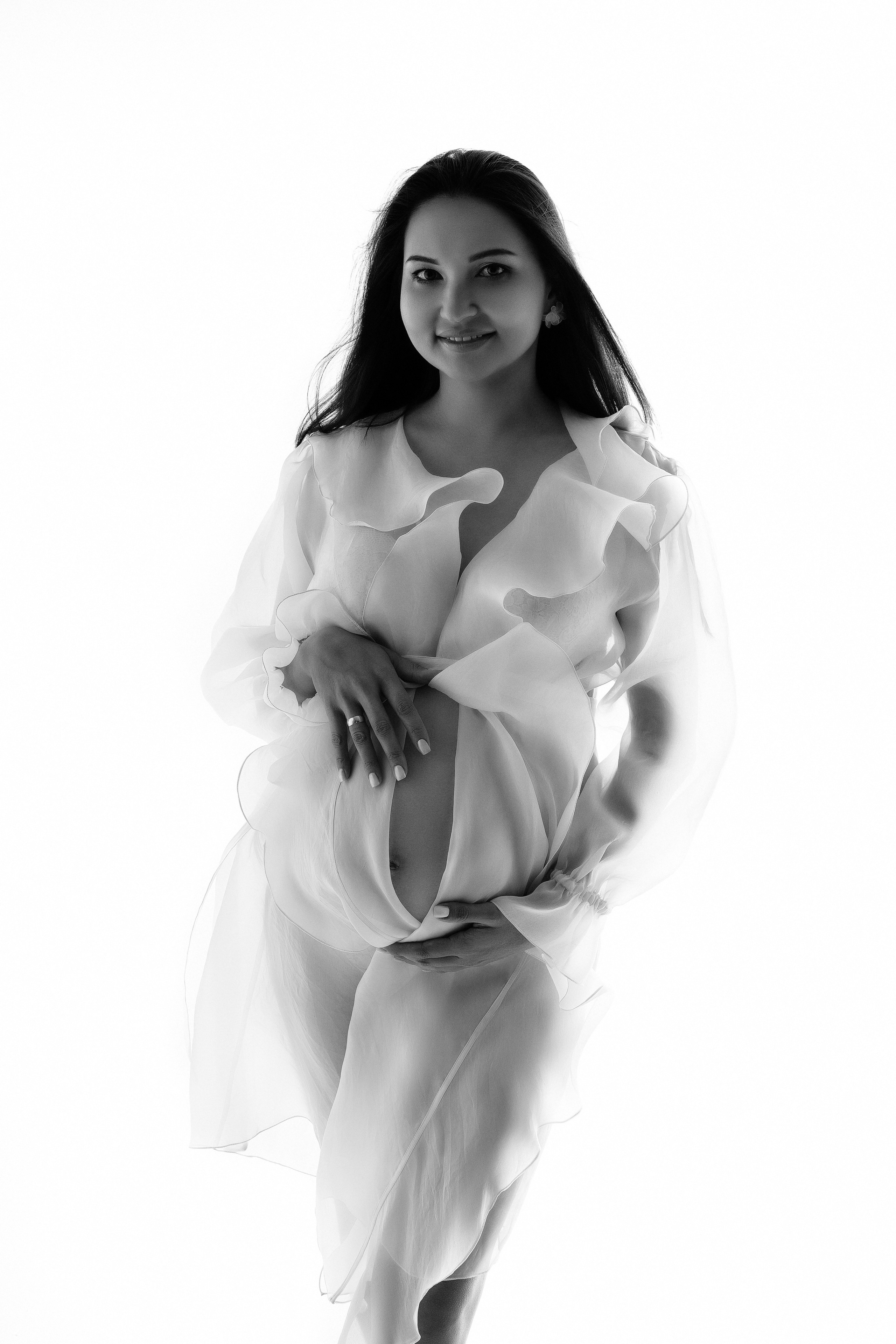 Беременность. Студийная съёмка. Фотограф беременности в Омске Татьяна Медведева