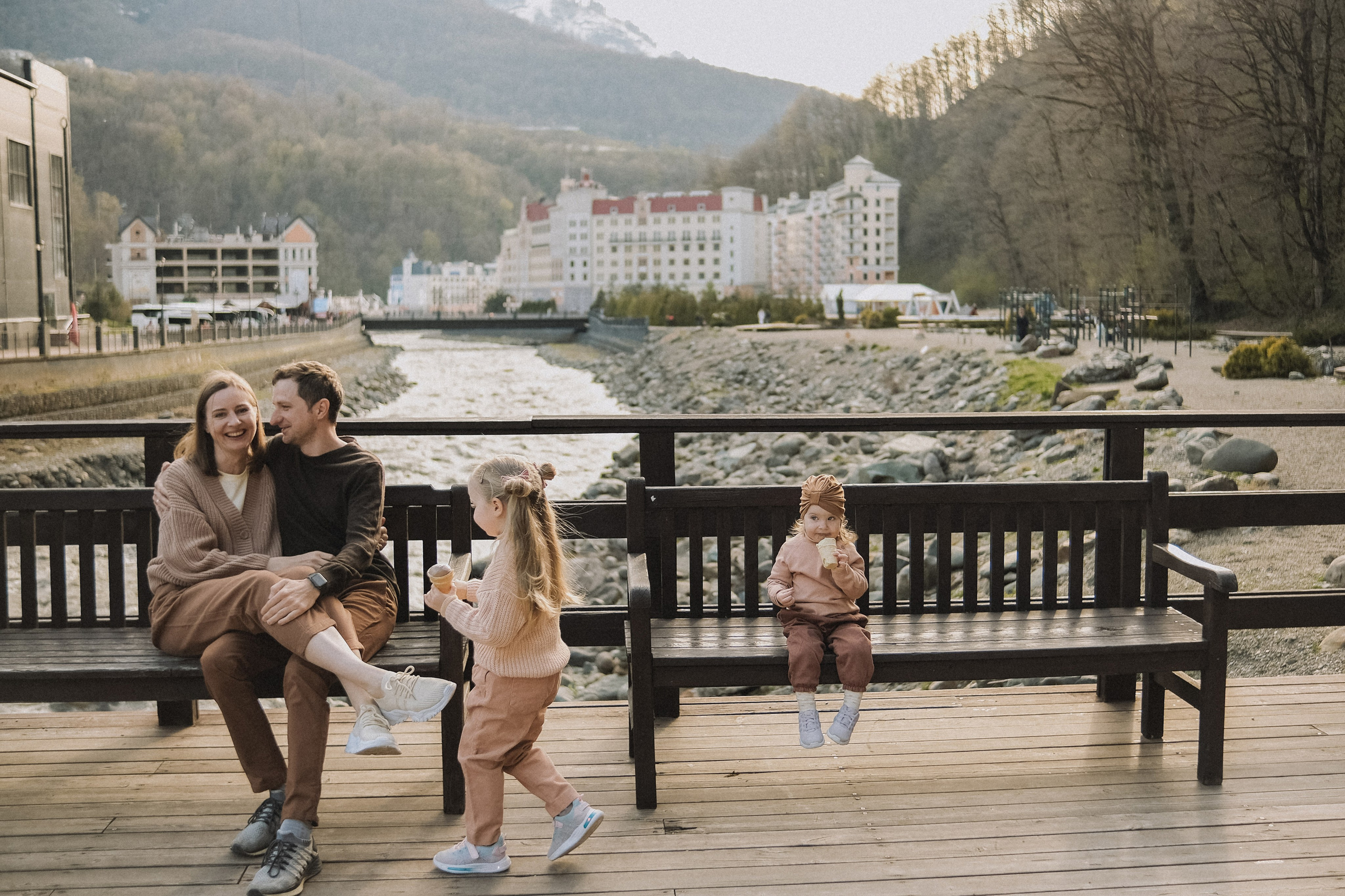 Семья Есении и Эмилии. Семейный фотограф Москва