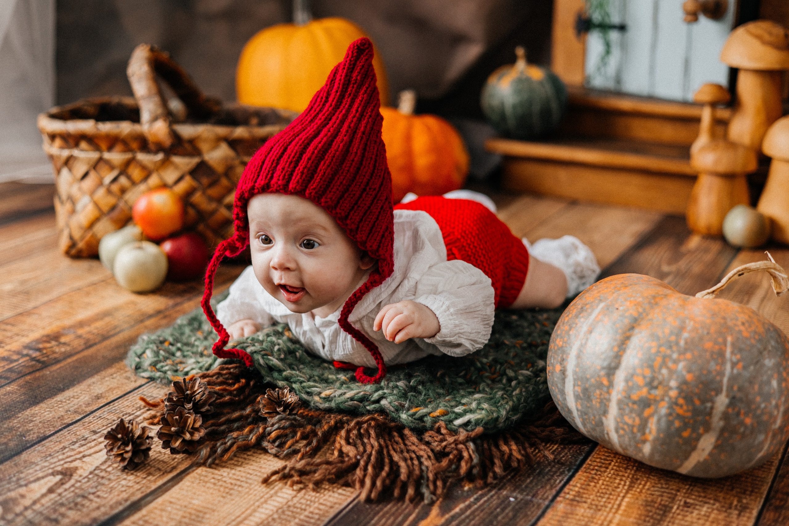 Гномы. Фотограф новорождённых Екатерина Боброва. Ульяновск