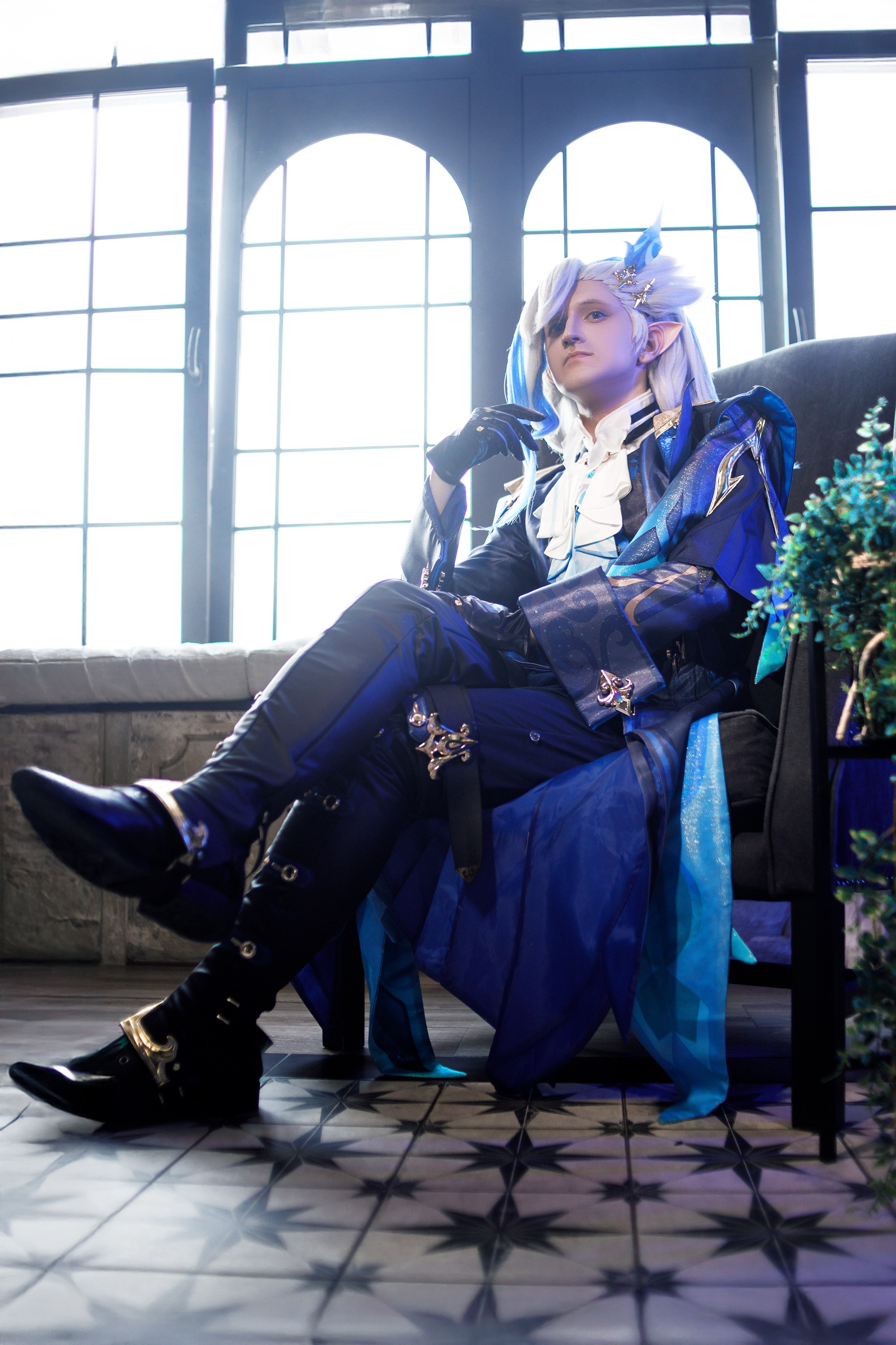 GENSHIN IMPACT: Zhougli & Neuvillette. Polaroud love