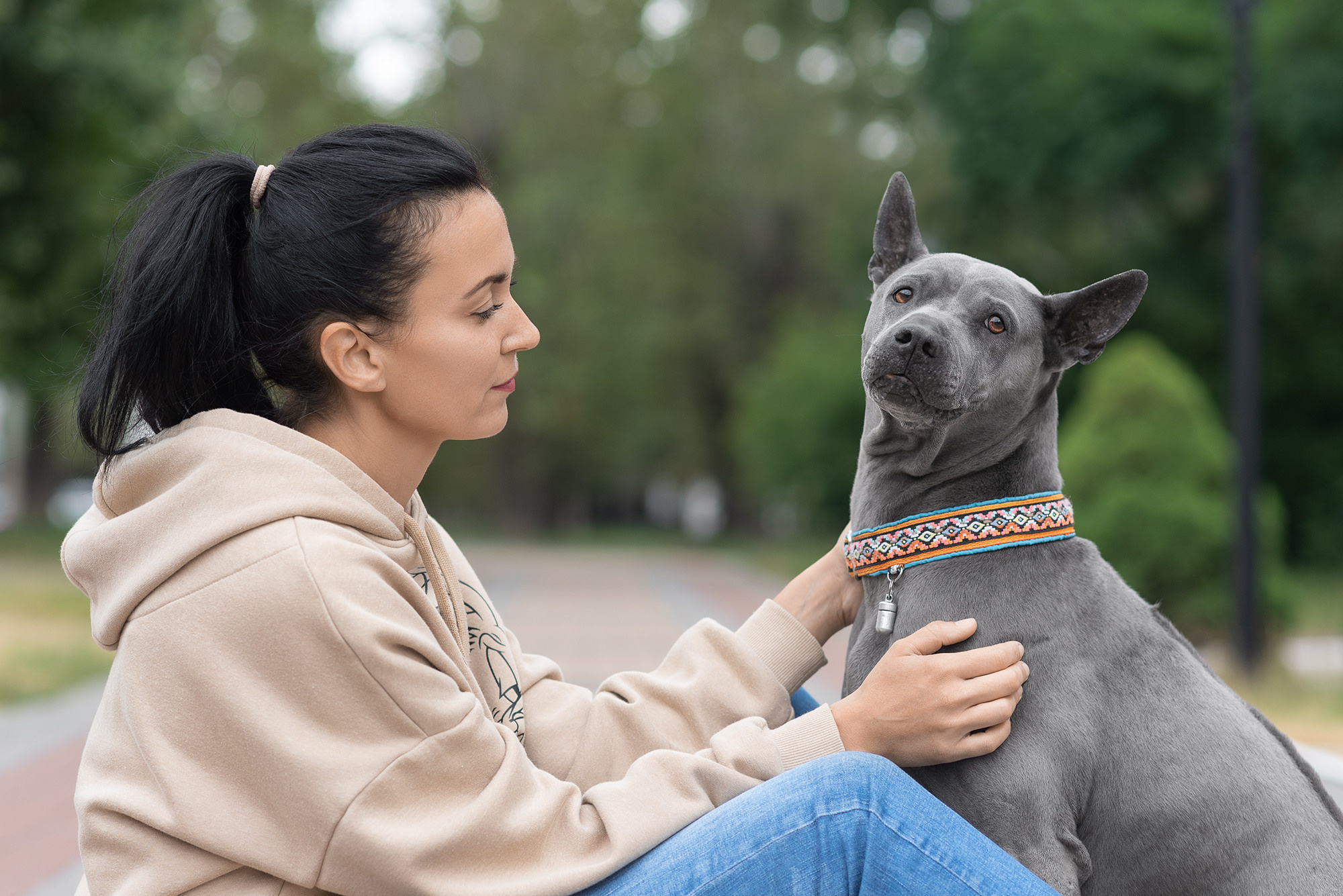 Татьяна и Юна. Фотограф-анималист Крутиков Евгений