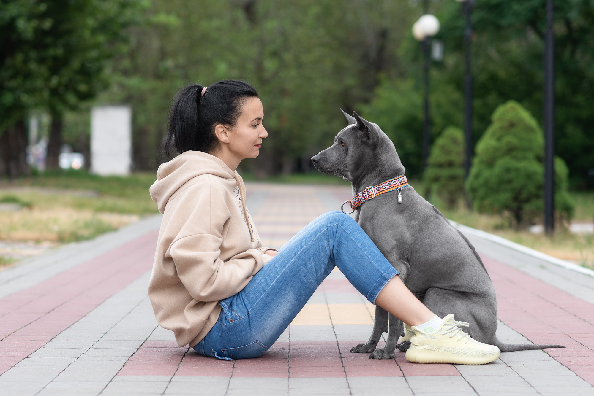 Татьяна и Юна. Фотограф-анималист Крутиков Евгений