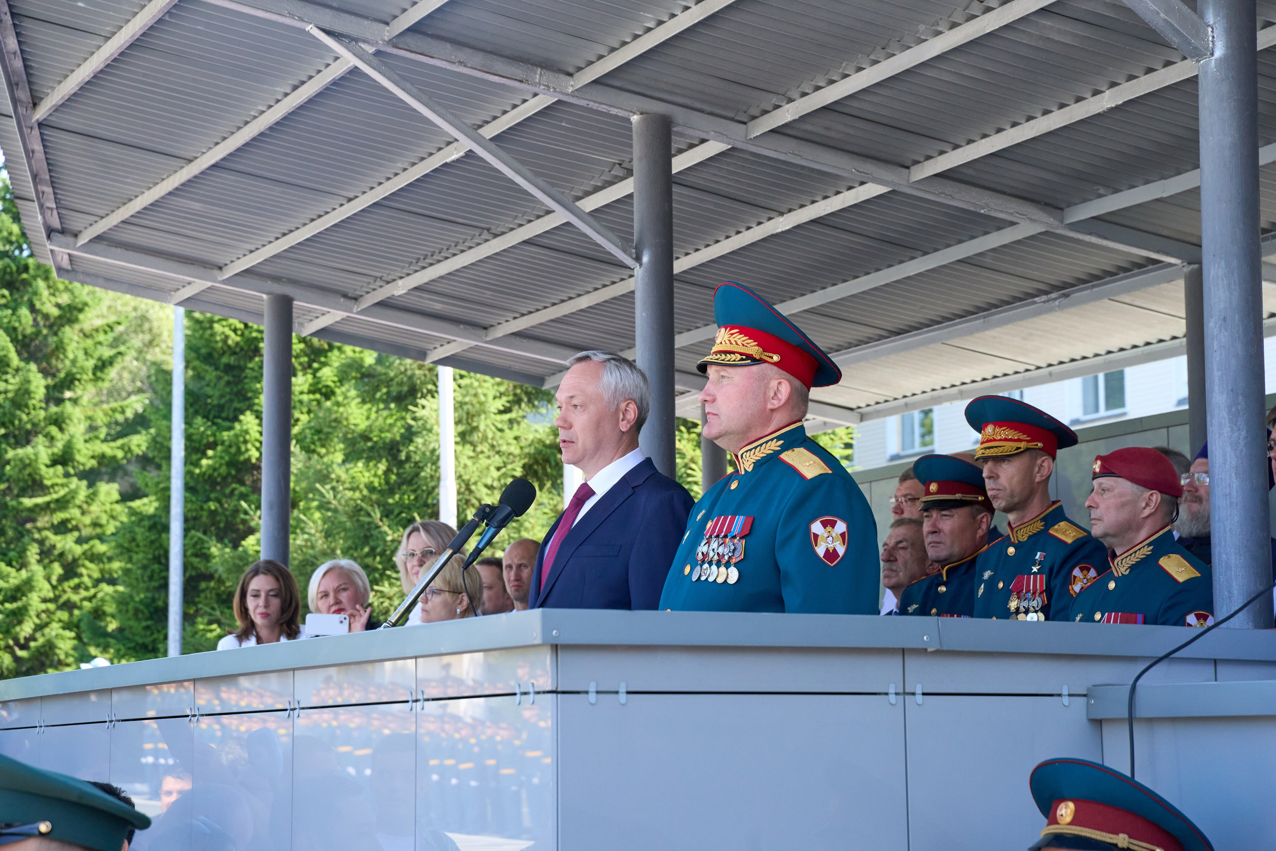 Выпускной Новосибирский военный институт. TRINITY GRAPH