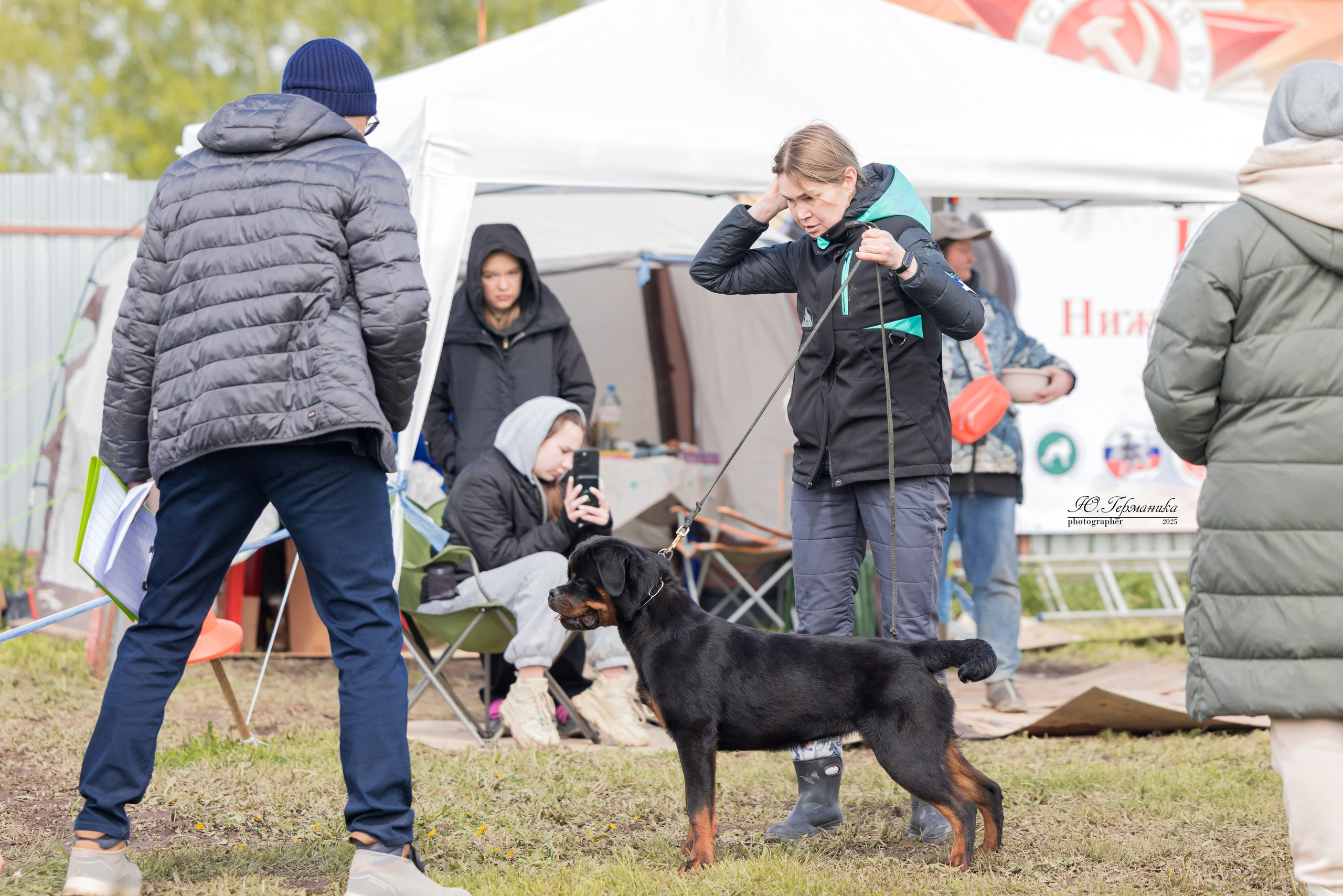 Нижний Новгород 2хмоно ротвейлеров 10-11.05.2025. Фотограф-анималист Юлия Германика