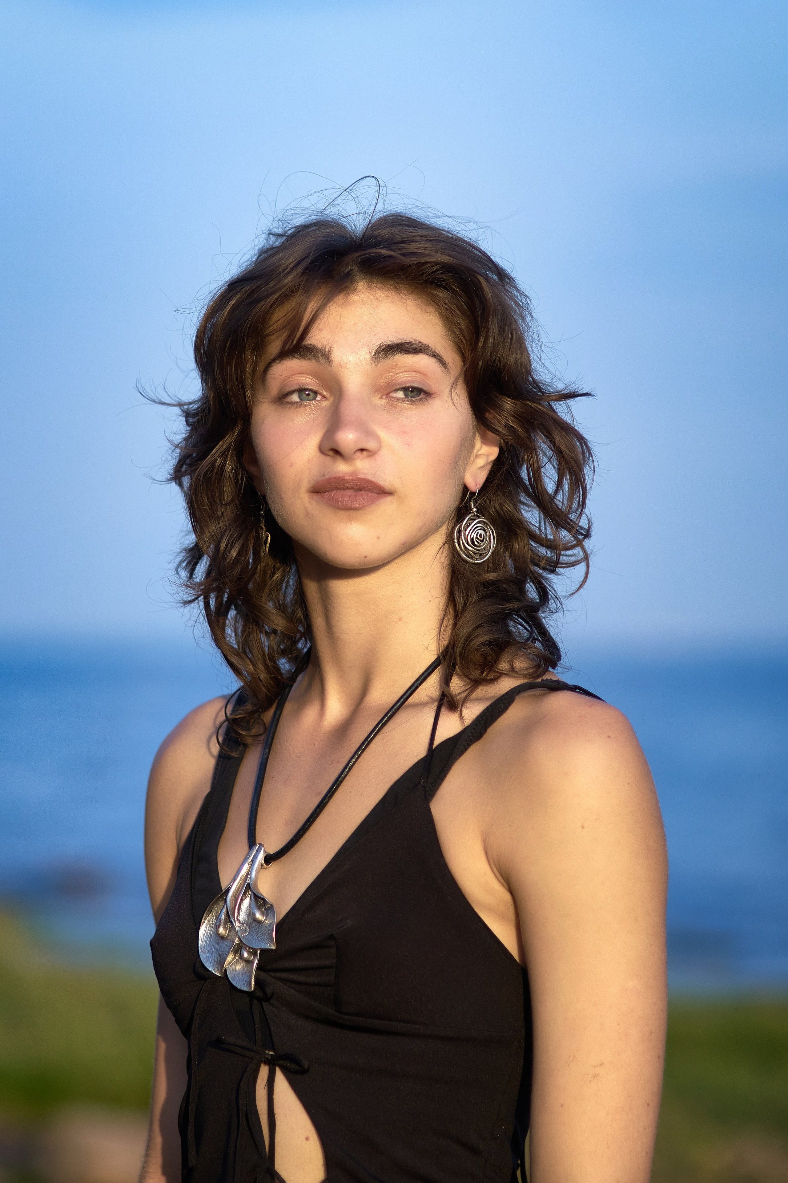 Девушка и море. Фотограф Владимир Артамонов