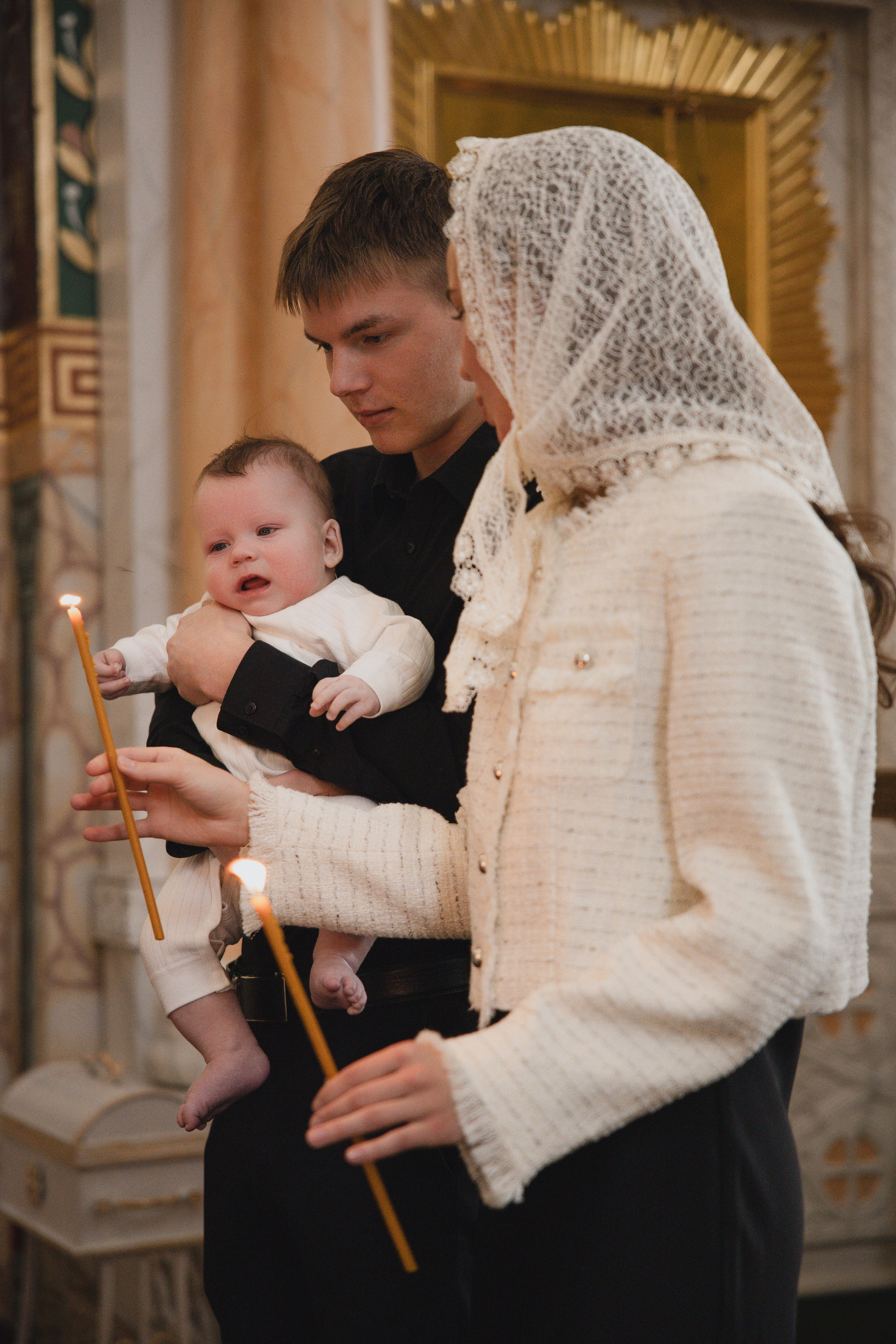 Крещение Кирюши. Фотограф Ломакина Анастасия
