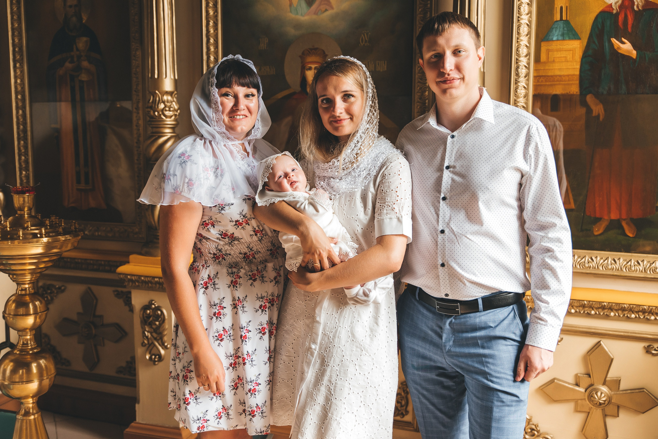 Крещение Василисы. Семейная фото и видеосъёмка. Брянск