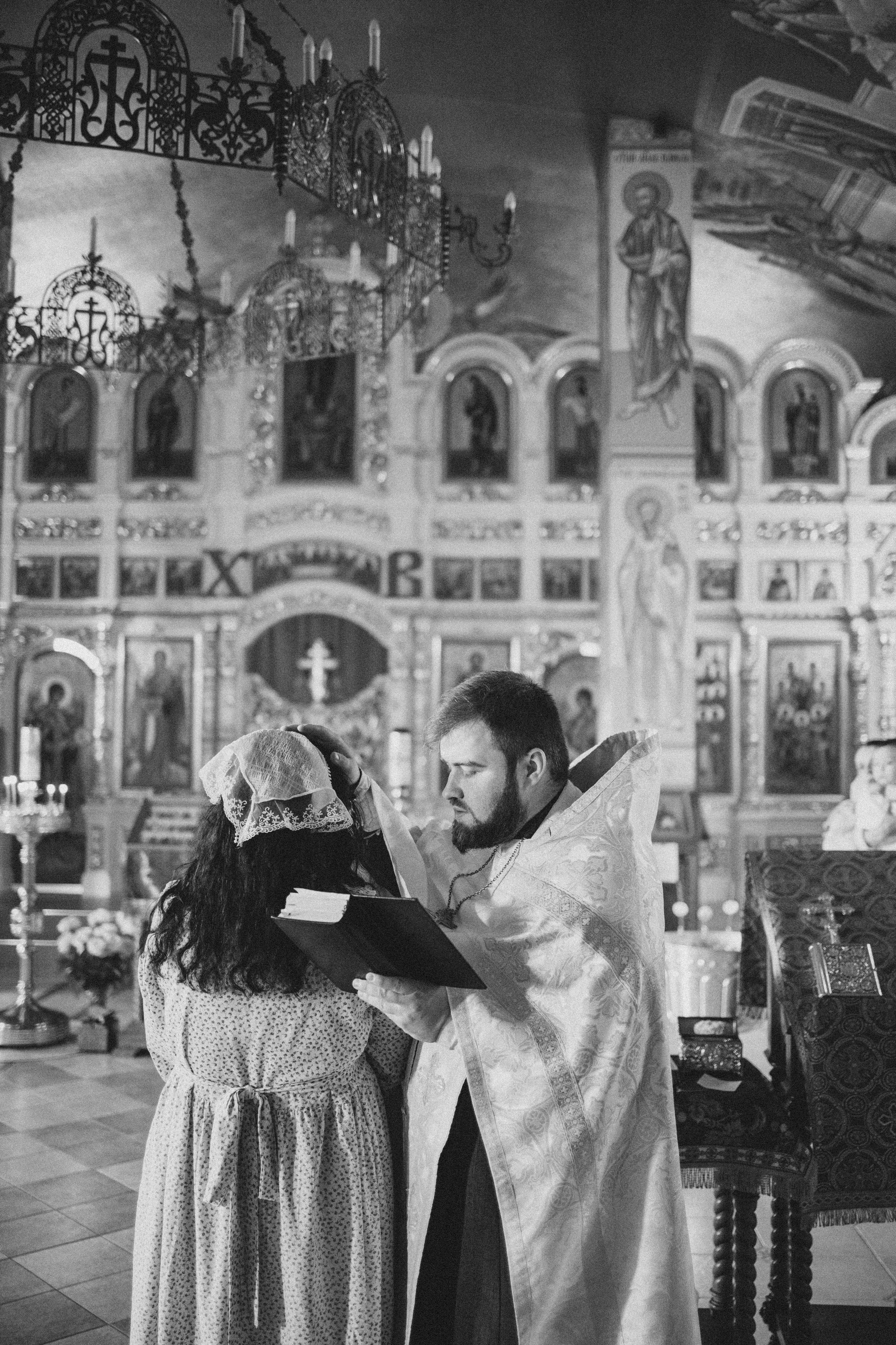 Таинство Крещения Мишель. Фотограф новорождённых Newborn Москва