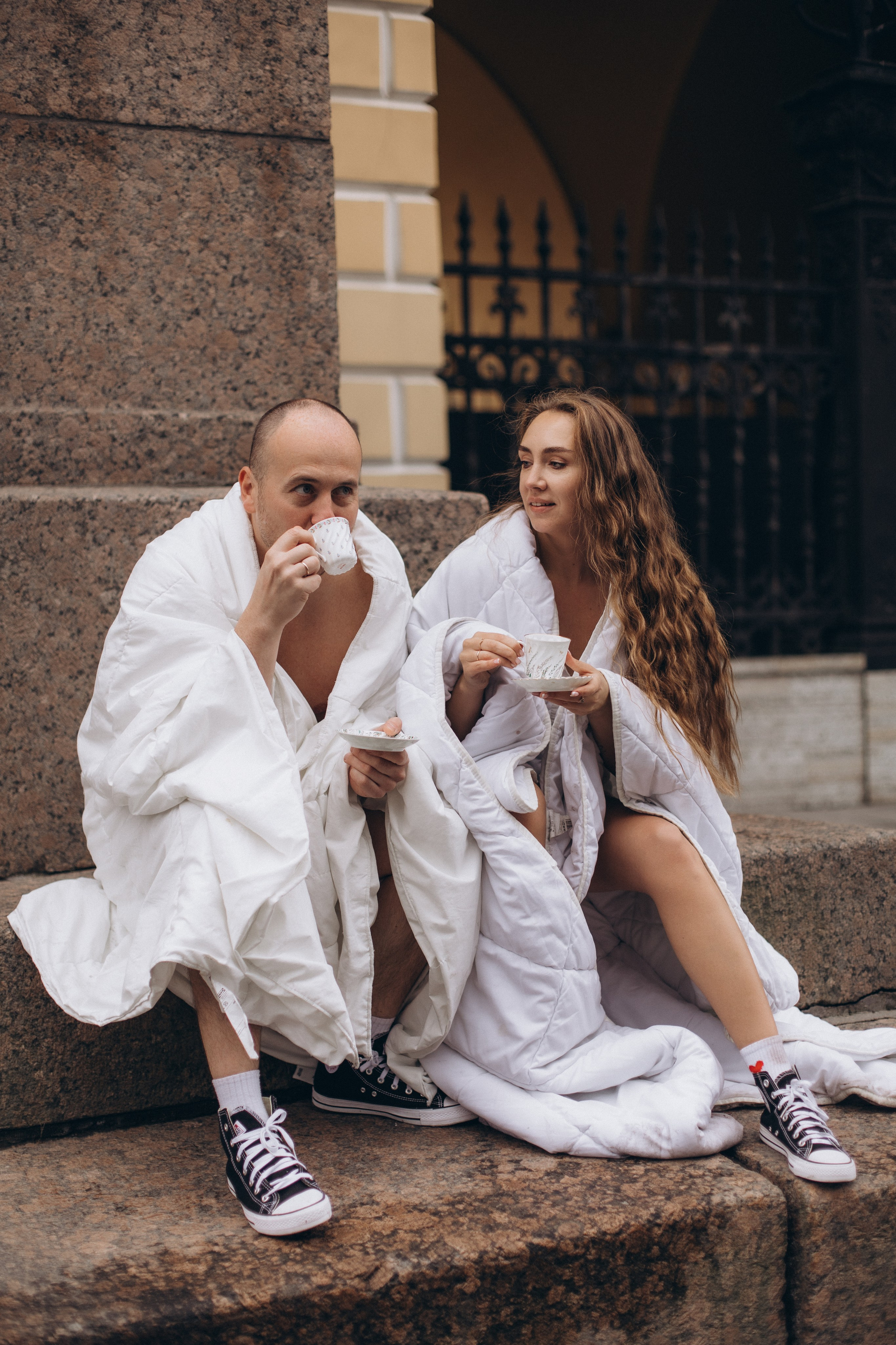 Утро в одеялах