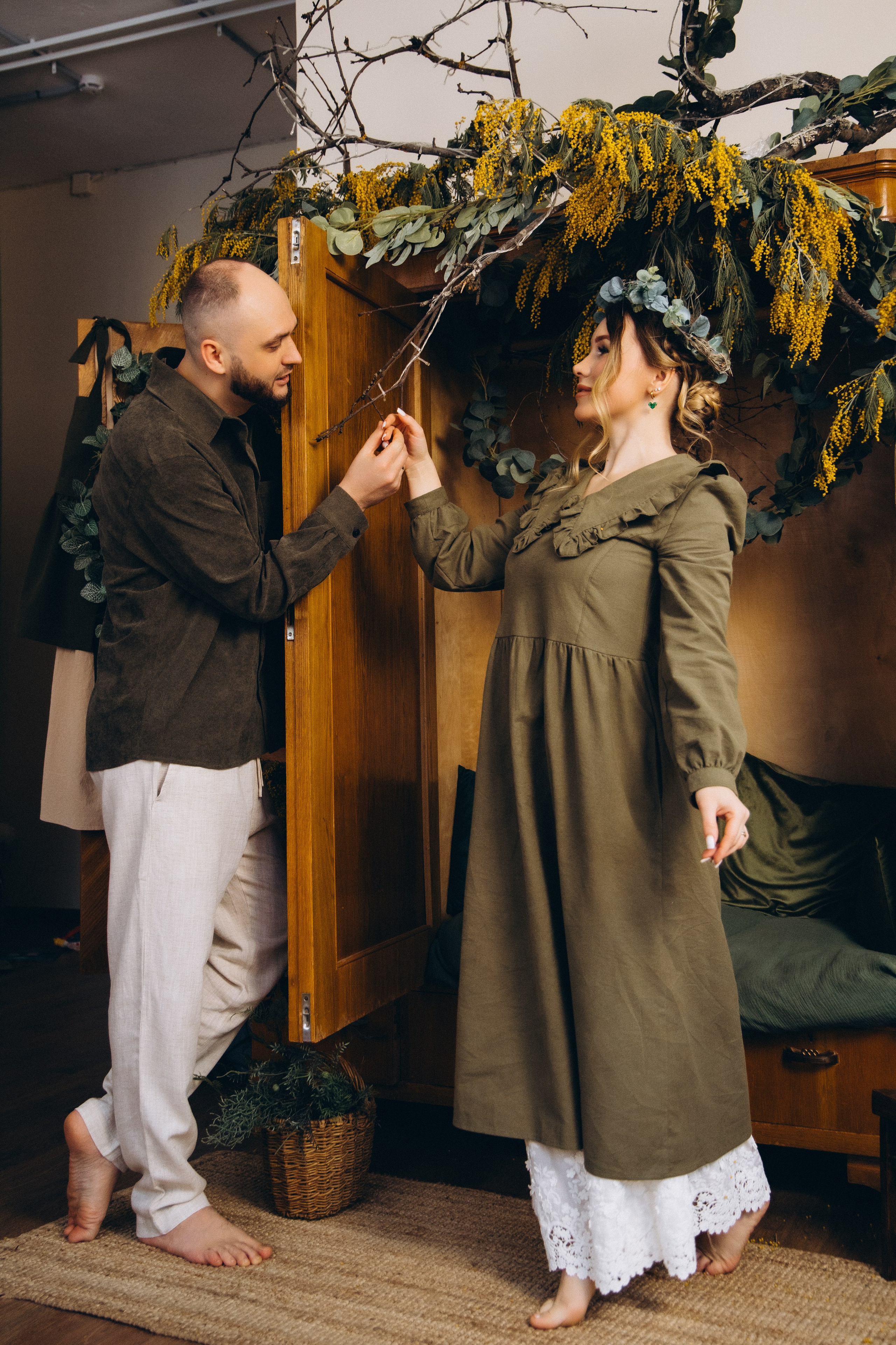 Юлия с семьёй