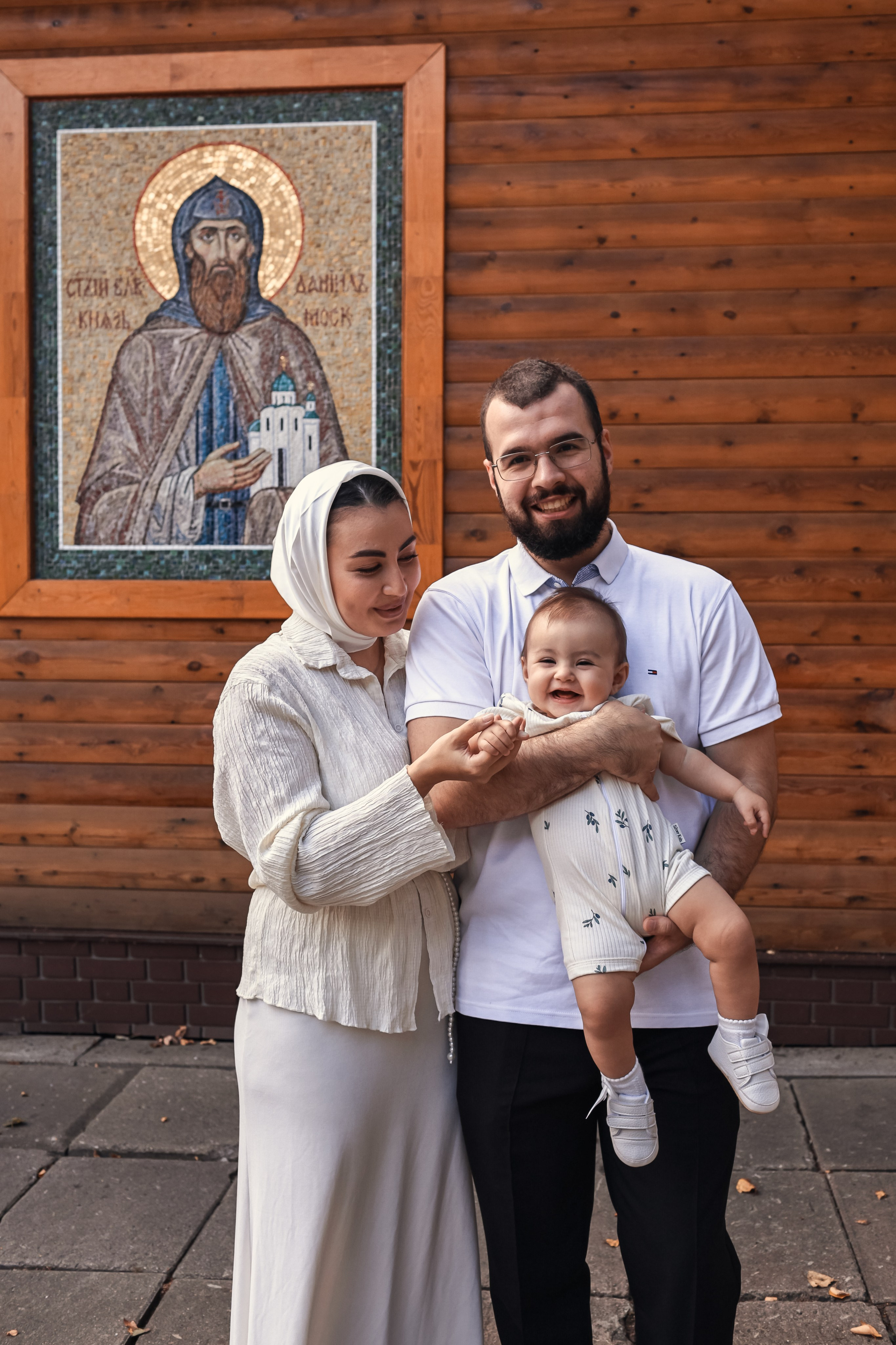 Крещение в Храме Даниила Московского Метрогородке. Профессиональный фотограф в Москве и Мо Мария Шантарёва