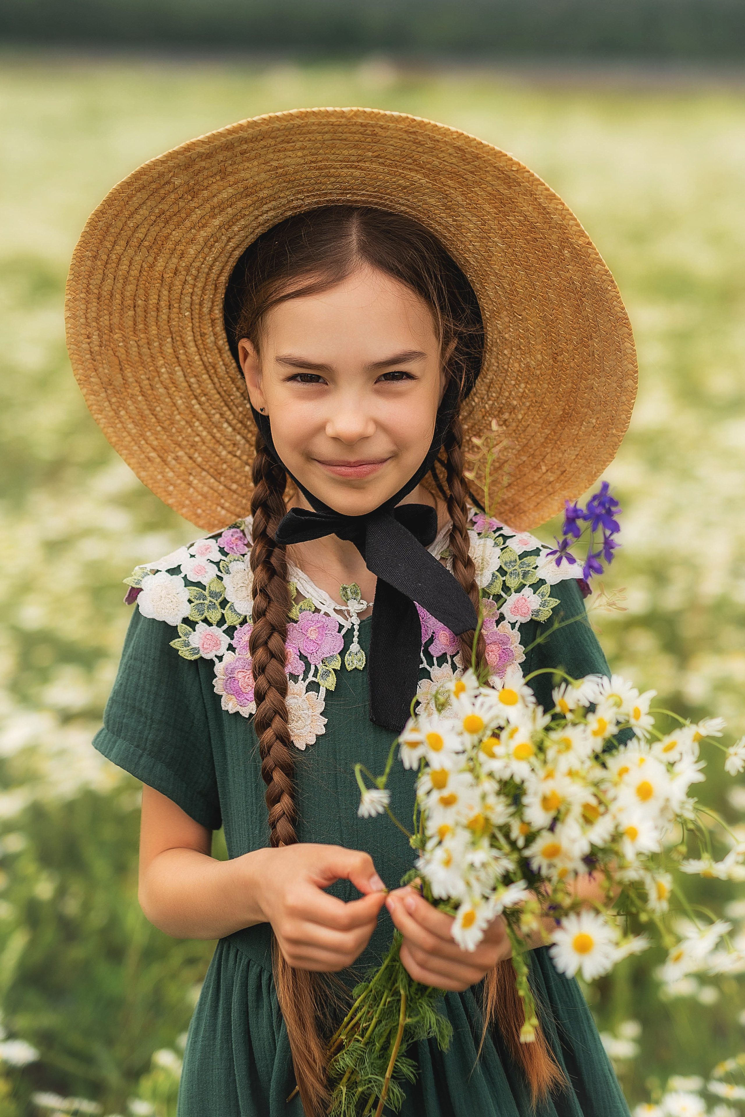 Фотосессия в ромашках. Семейный, детский фотограф в Воронеже Анна Никитина