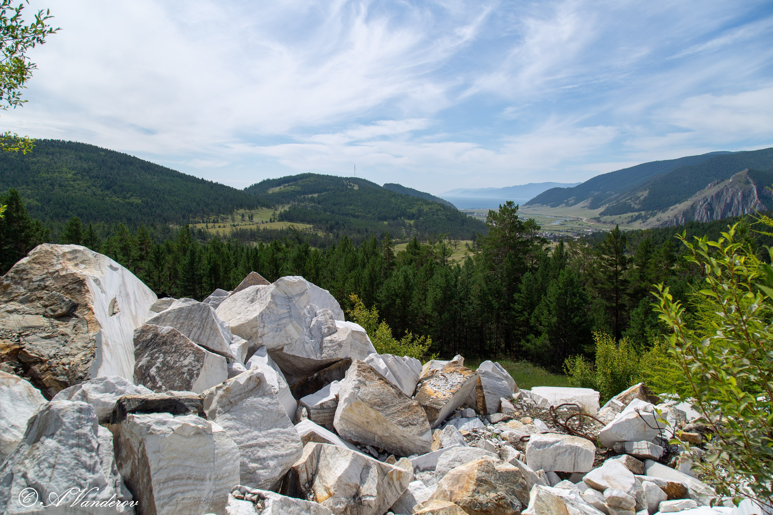 Мраморный карьер. Фотограф Омск | Александр Вандеров