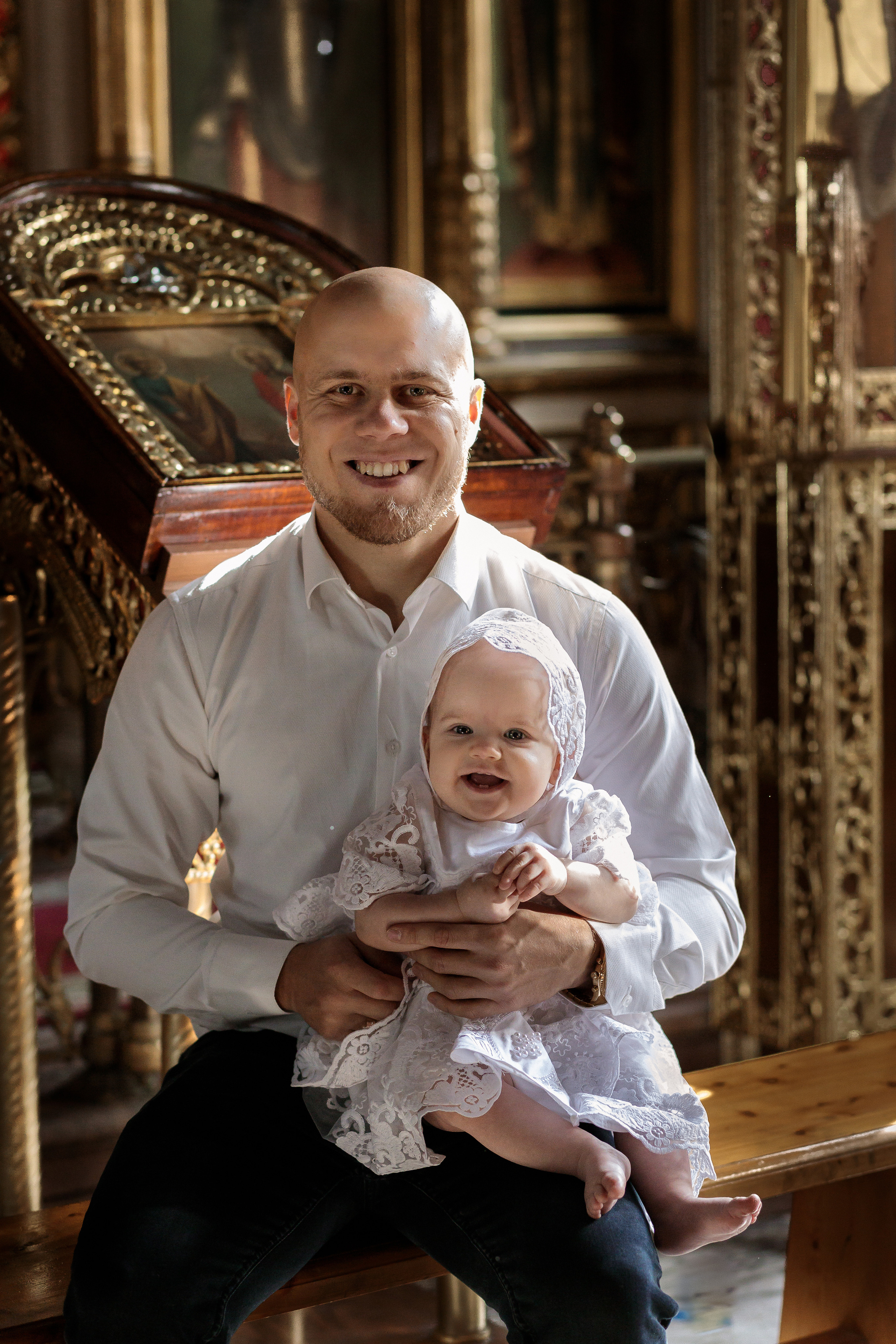 Крещения и венчания. Фотограф на крещение в Москве Нина Лобасова