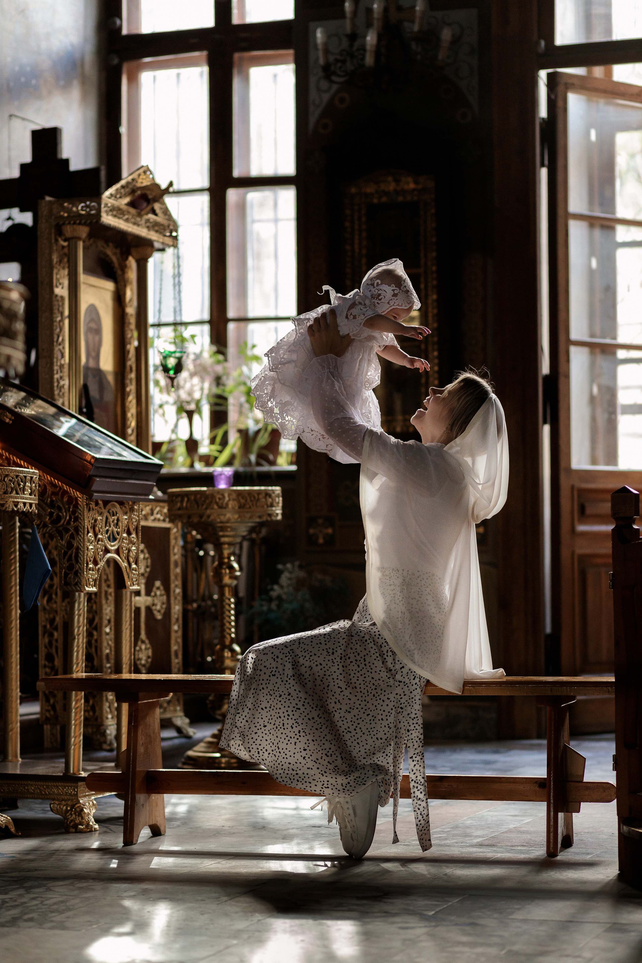 Крещения и венчания. Фотограф на крещение в Москве Нина Лобасова