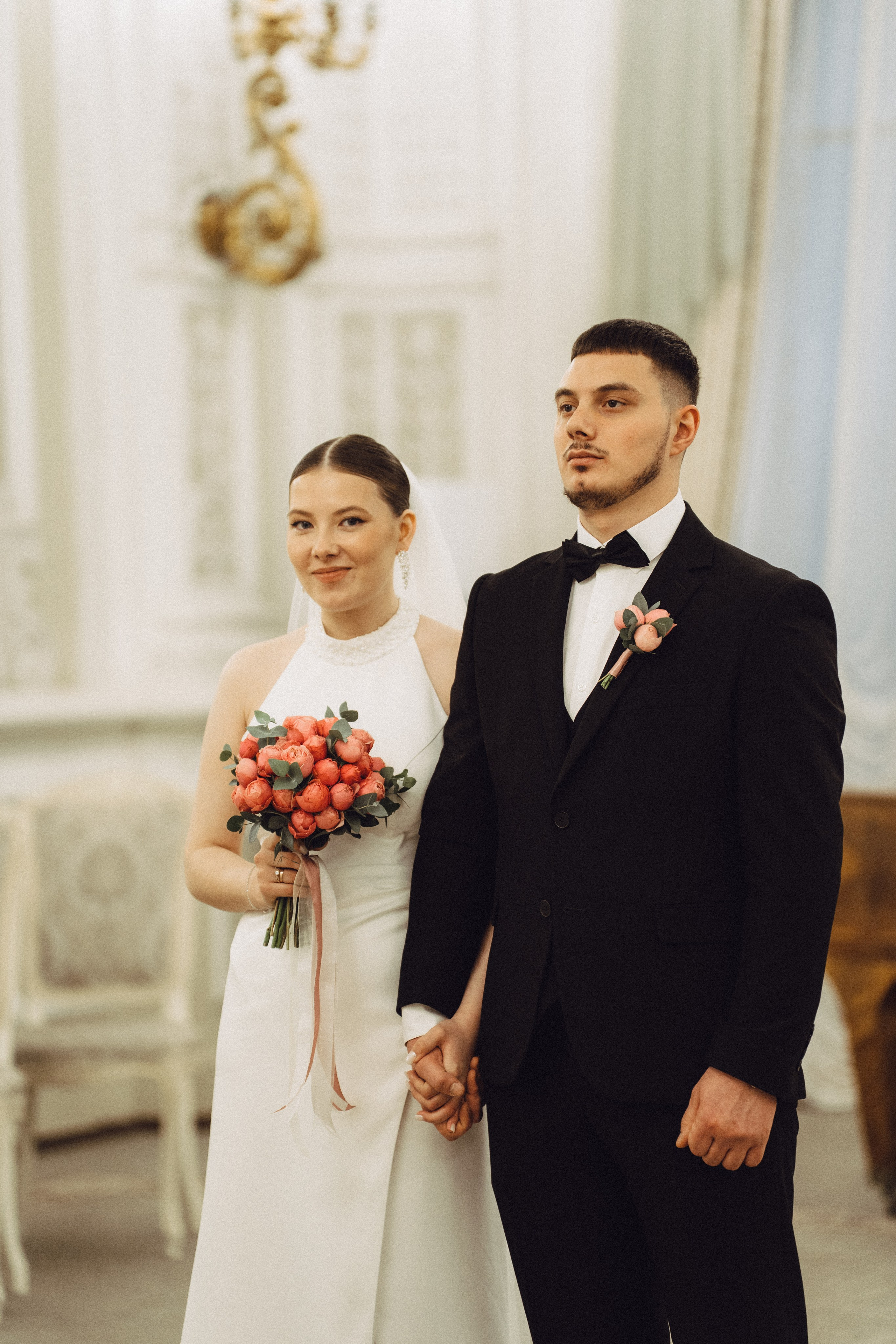 СВАДЕБНАЯ СЬЕМКА В ПЕВОМ ДВОРЦЕ БРАКОСОЧЕТАНИЯ. Профессиональный фотограф, Санкт-Петербург — Виктория Богомолова