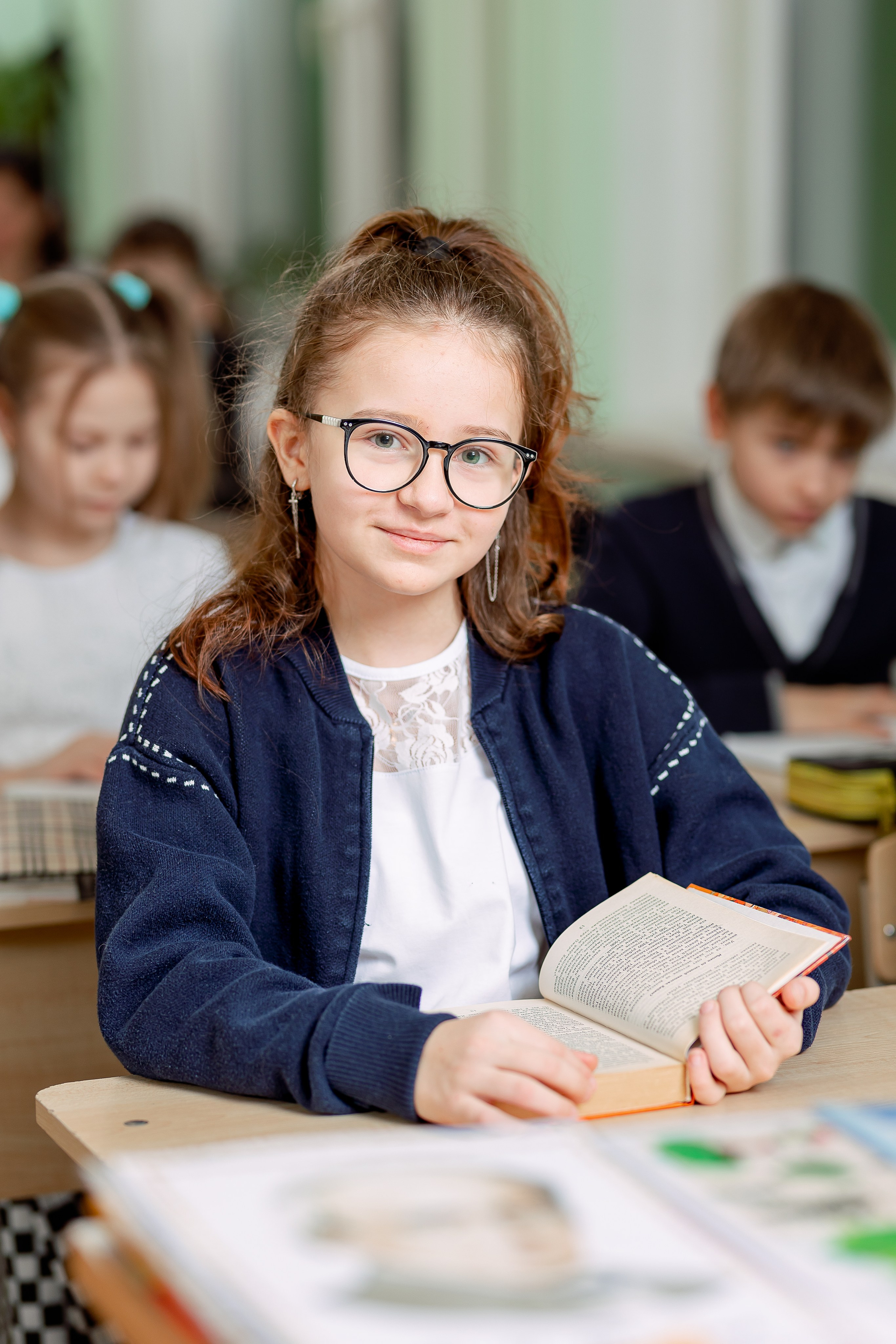 Репортаж на уроках. Семейный и детский фотограф Комина Елена, Власиха, Одинцово