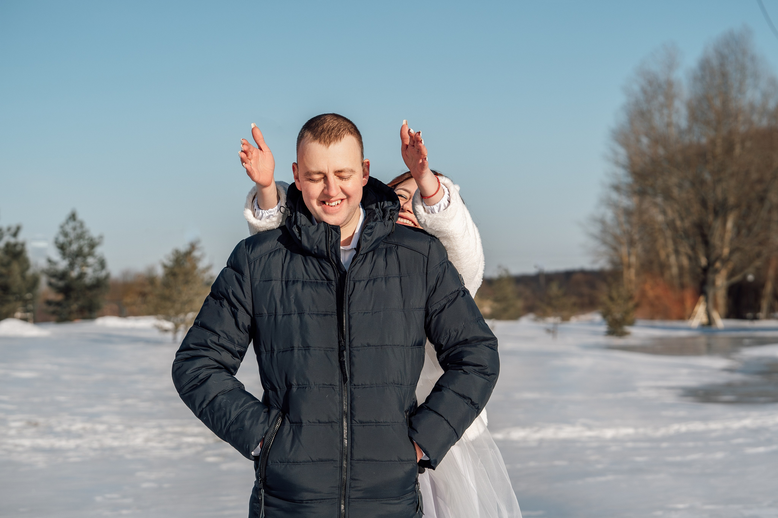 Зимняя свадьба Алексея и Марины. Фотограф Юлия Паськова, город Бирюч