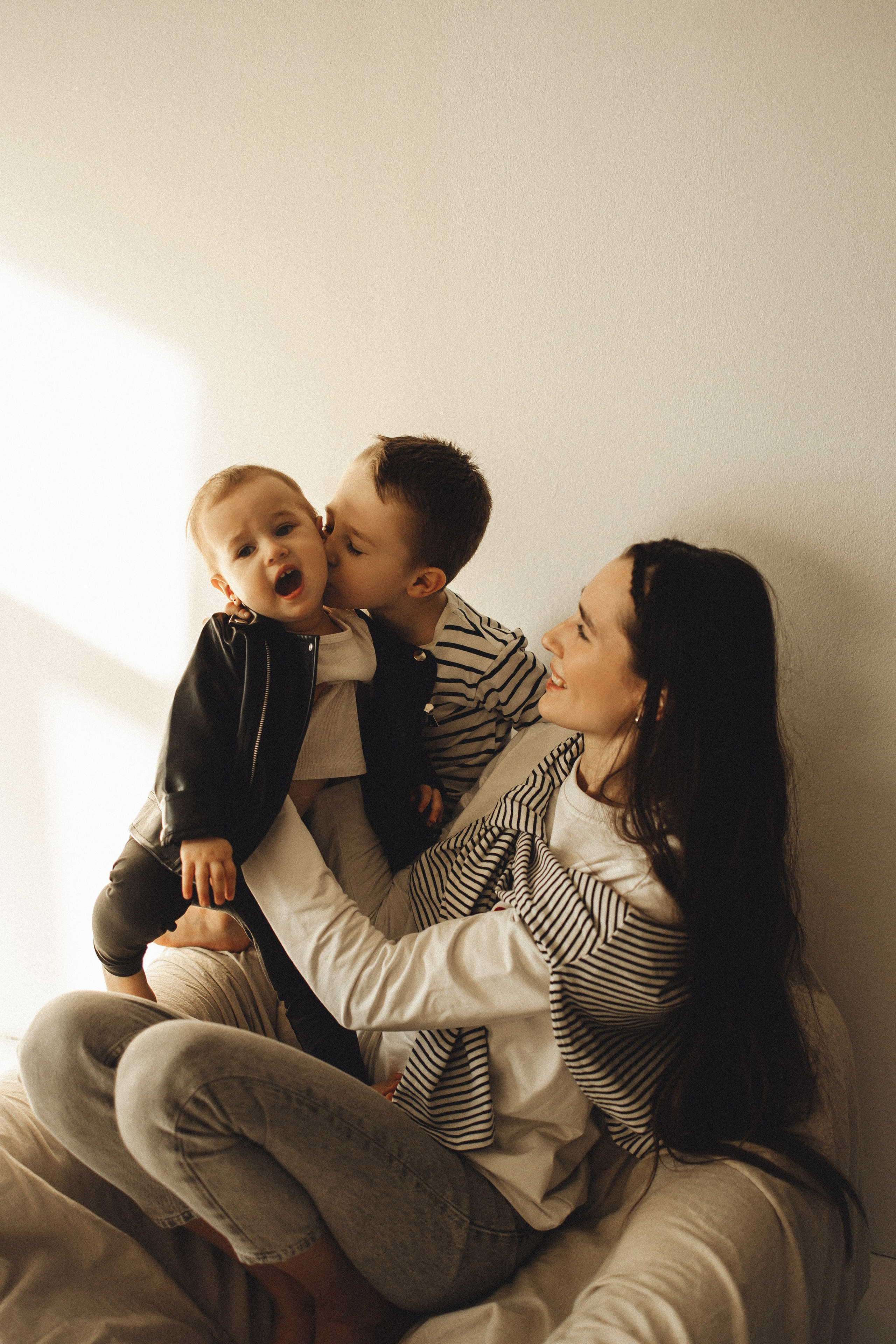Семейная история в студии. Семейный и детский фотограф, таганрог, ростов-на-дону