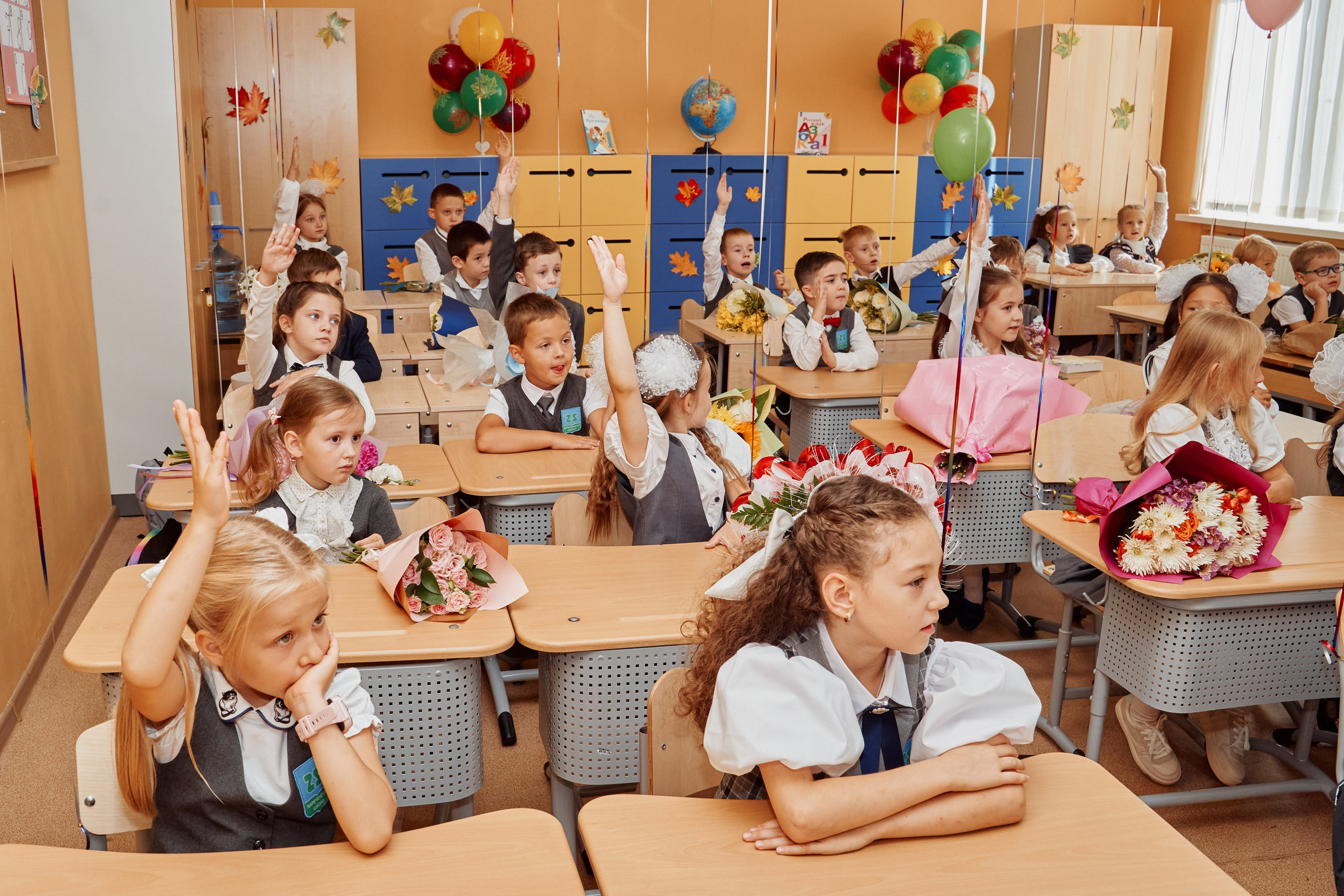 1 сентября 1Ж класс. Фотограф Москва Арина Клокова