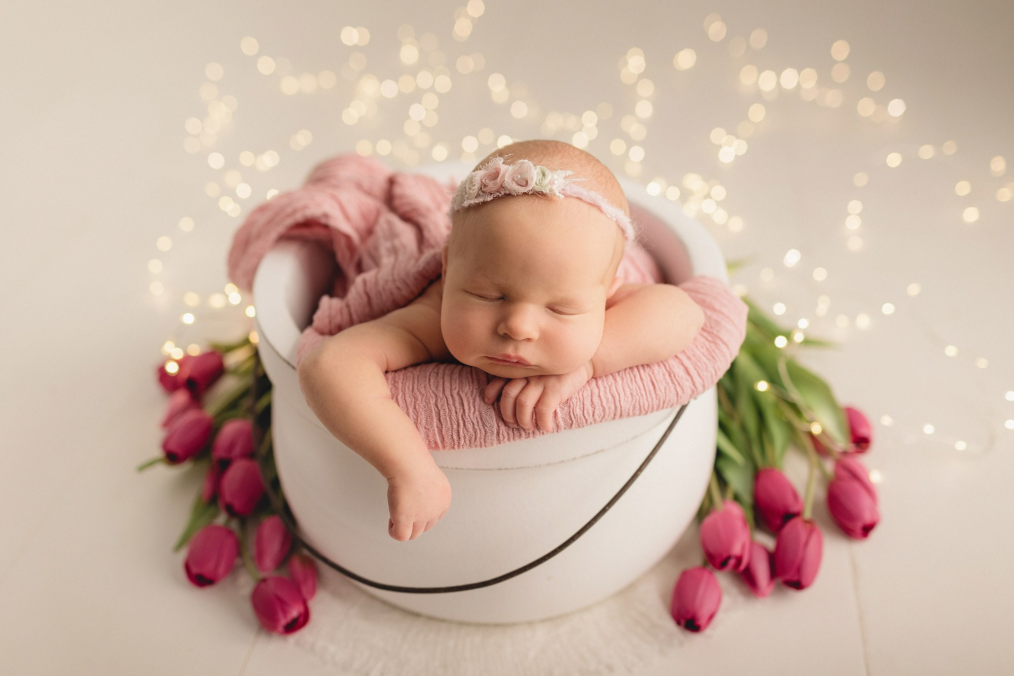 Есения 11 дней. Семейный фотограф новорождённых в Серпухове Юлия Новикова +79637785957