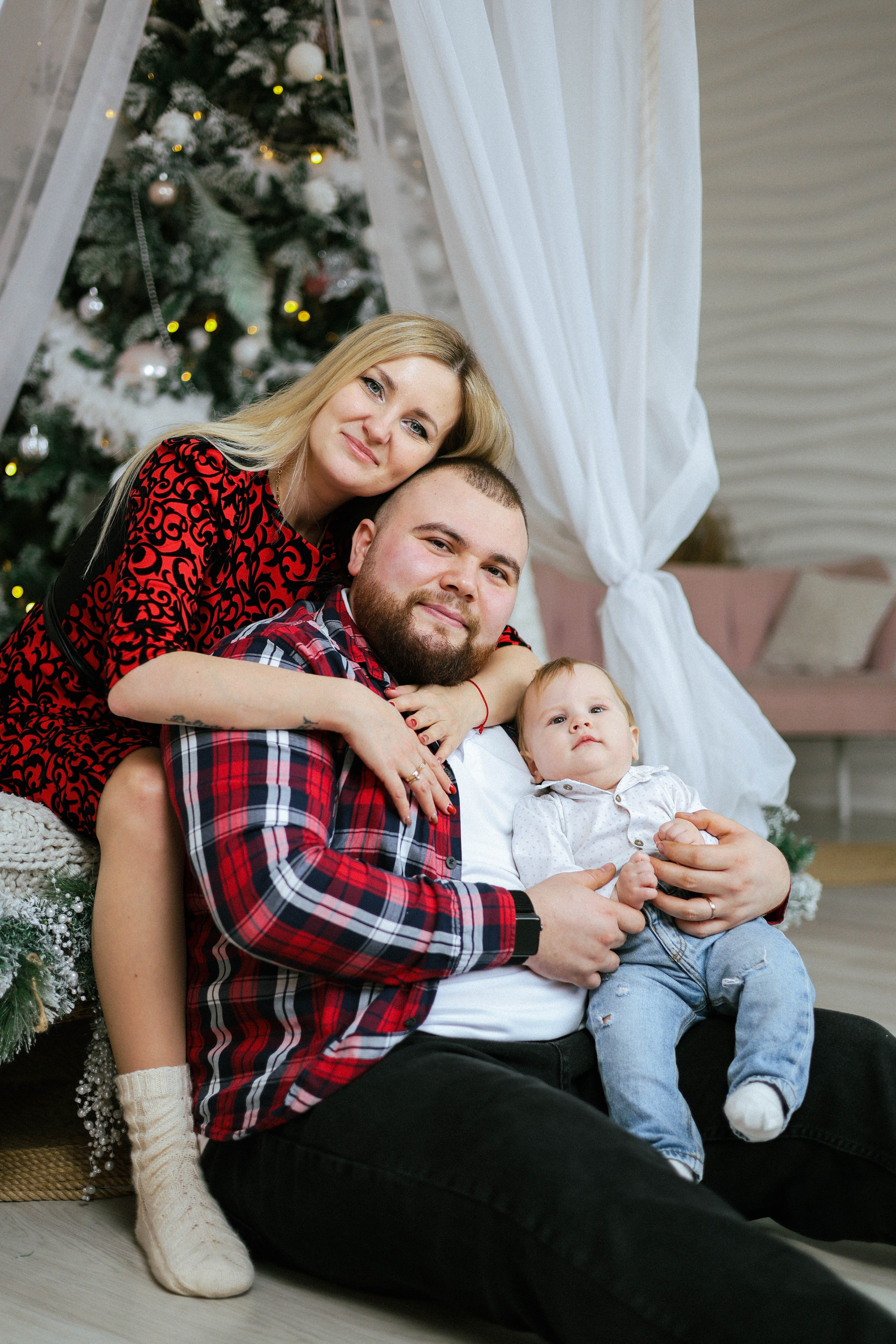 Новогодняя история «Валентина и ее семья». Фотограф в Москве Анастасия Калинина