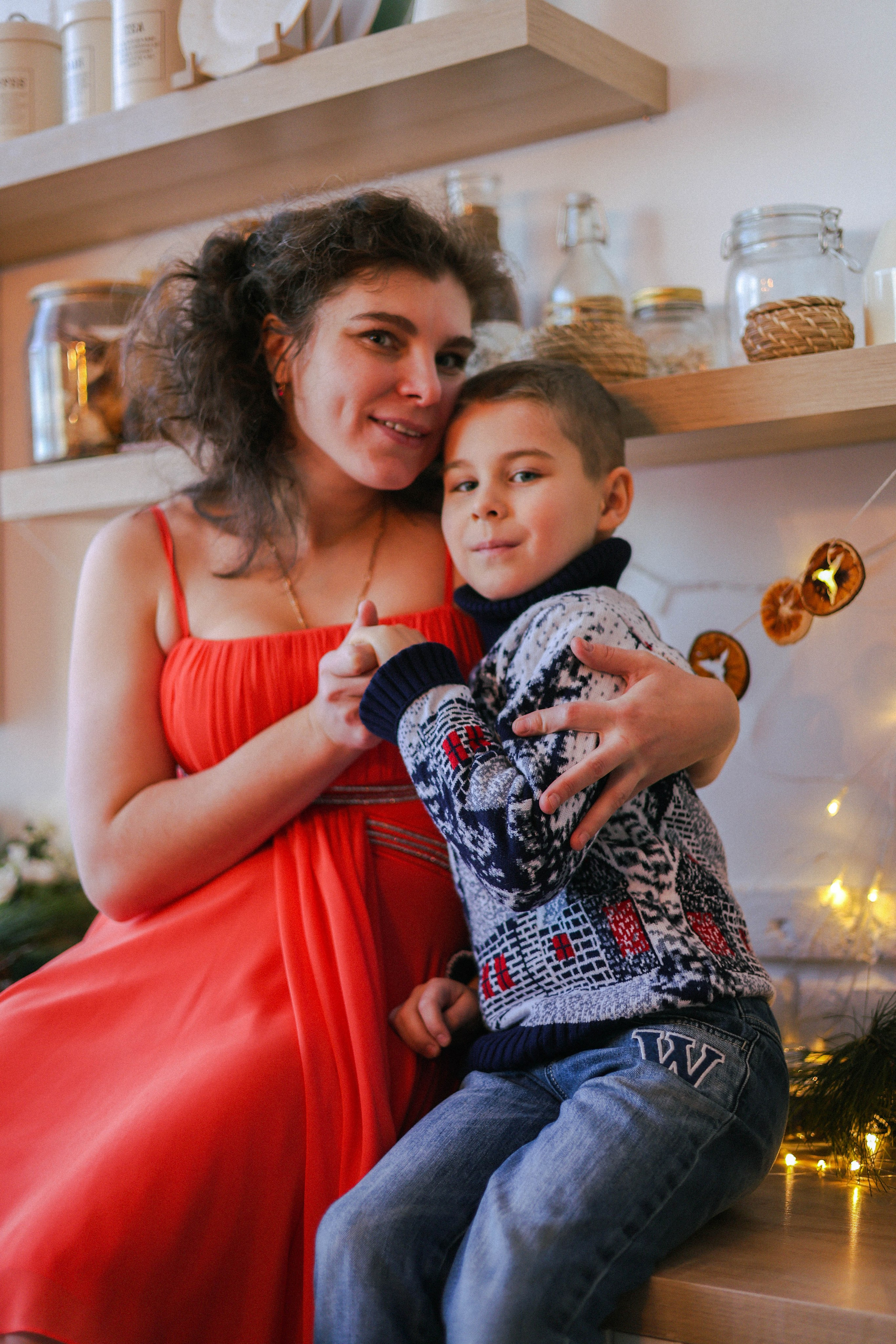 Новогодняя история «Нелля и ее семья». Фотограф в Москве Анастасия Калинина