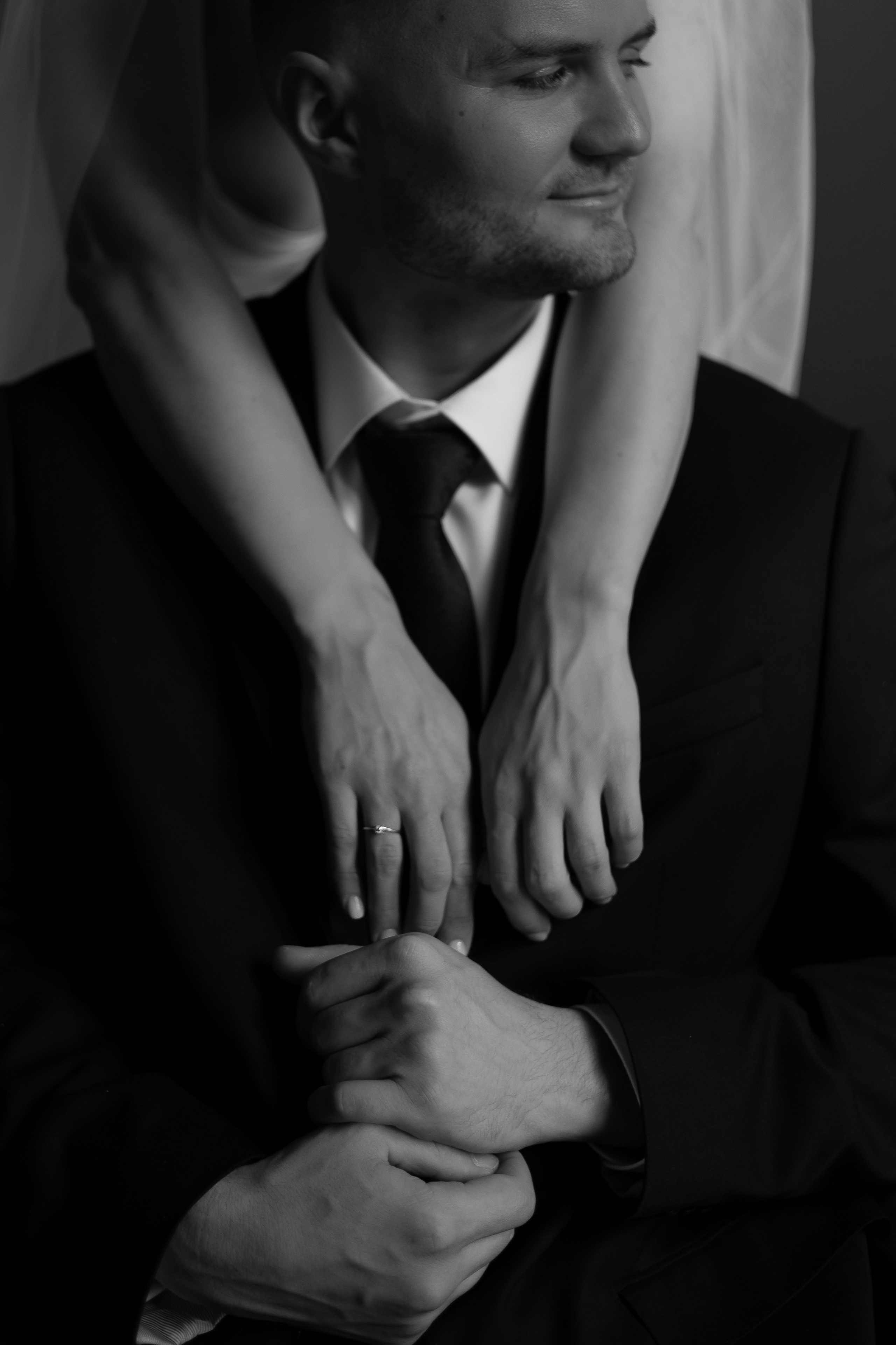 Серая кошка и рыжий кот. Свадебный и семейный фотограф Арина Кулёва