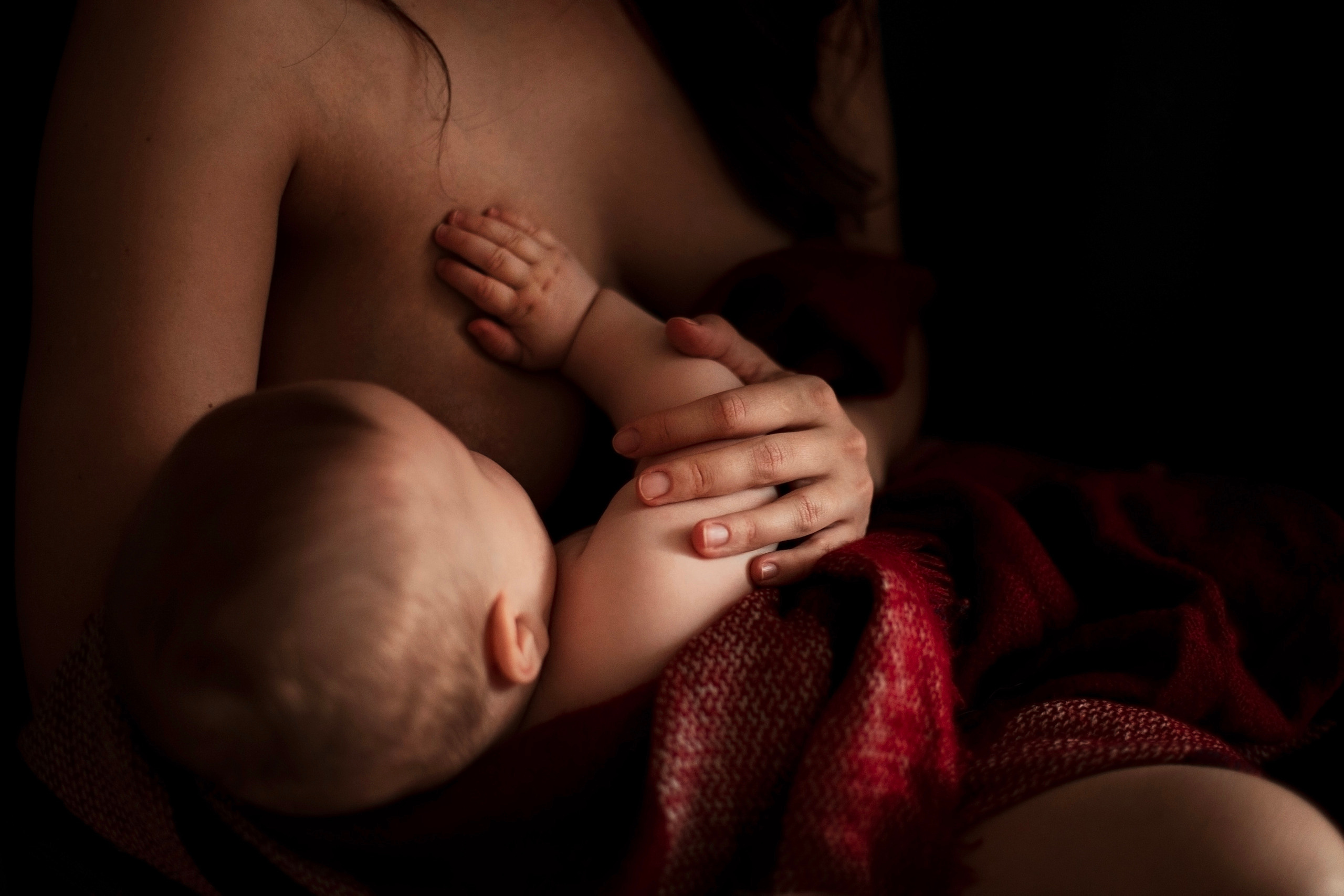 Наталья, домашняя рождественская съемка на пол годика. Фотограф Наталья Яковлева, Санкт-Петербург. Семьи, ньюборн, крещения