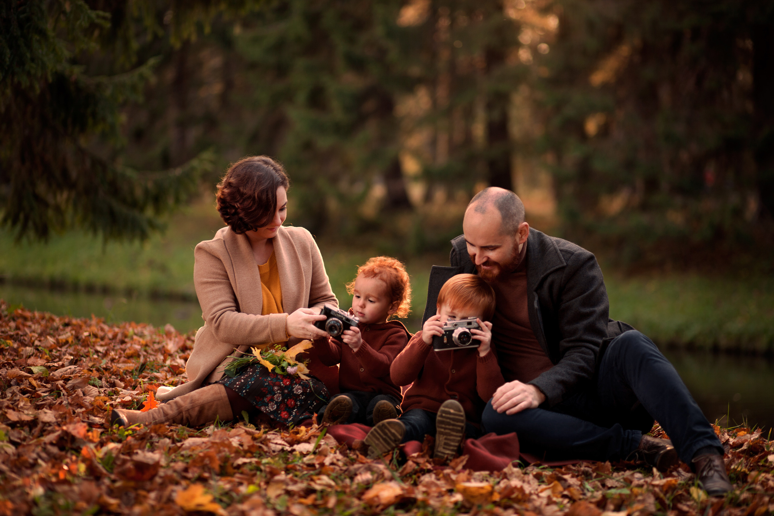 Анастасия, осенняя прогулка в Ораниенбауме. Фотограф Наталья Яковлева, Санкт-Петербург. Семьи, ньюборн, крещения