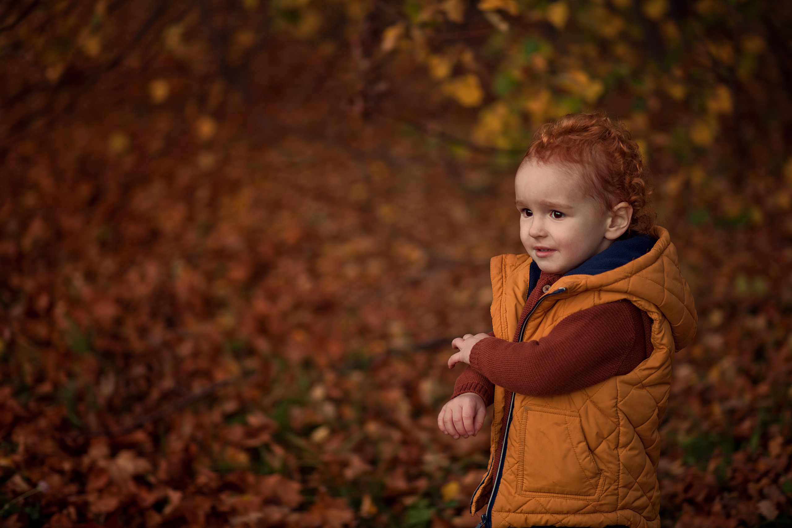 Анастасия, осенняя прогулка в Ораниенбауме. Фотограф Наталья Яковлева, Санкт-Петербург. Семьи, ньюборн, крещения