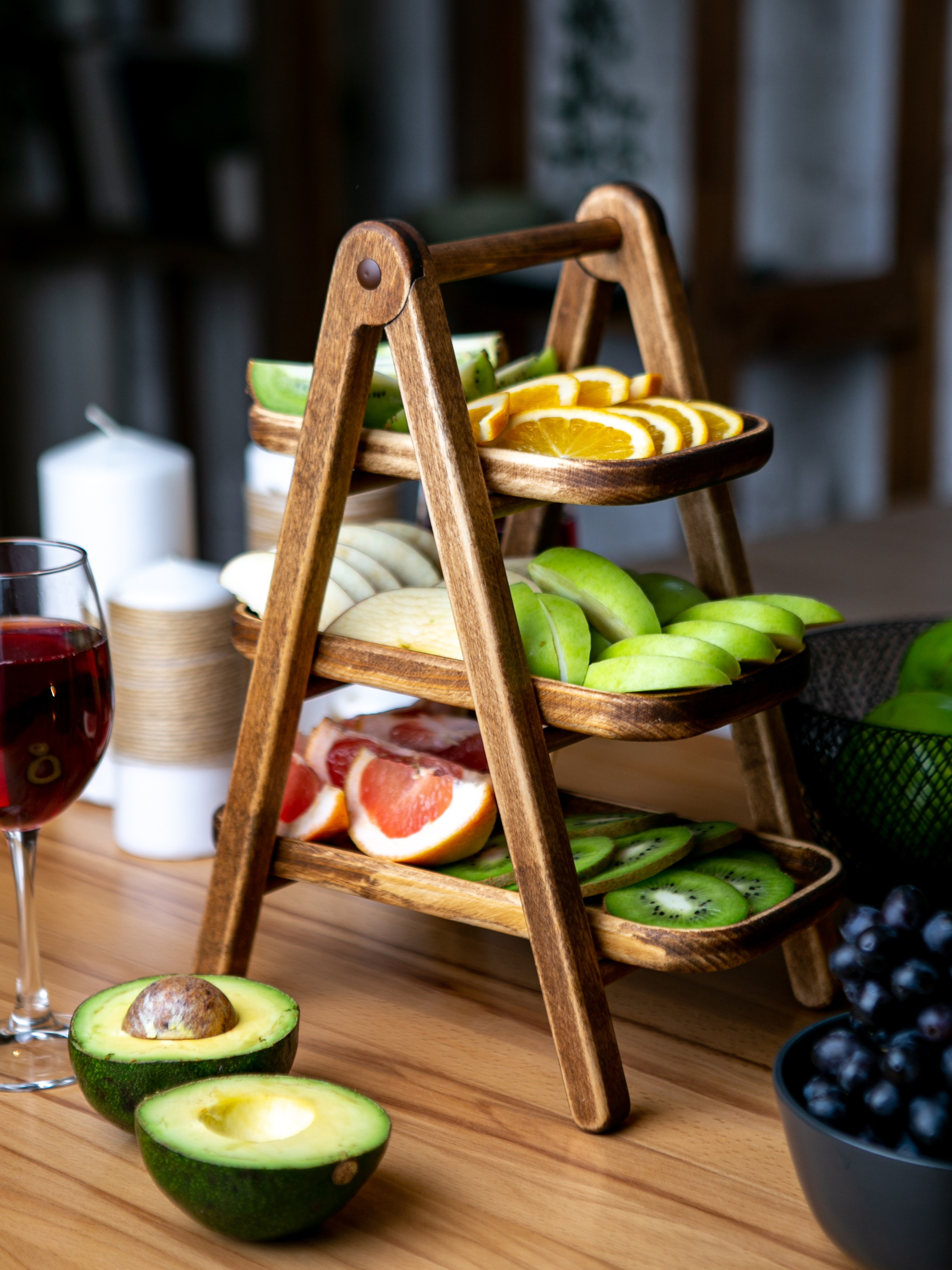 Подносы и этажерки. Контент фотограф, съемка для маркетплейсов, фуд съемка и репортажи в Новосибирске Ралия Галеева