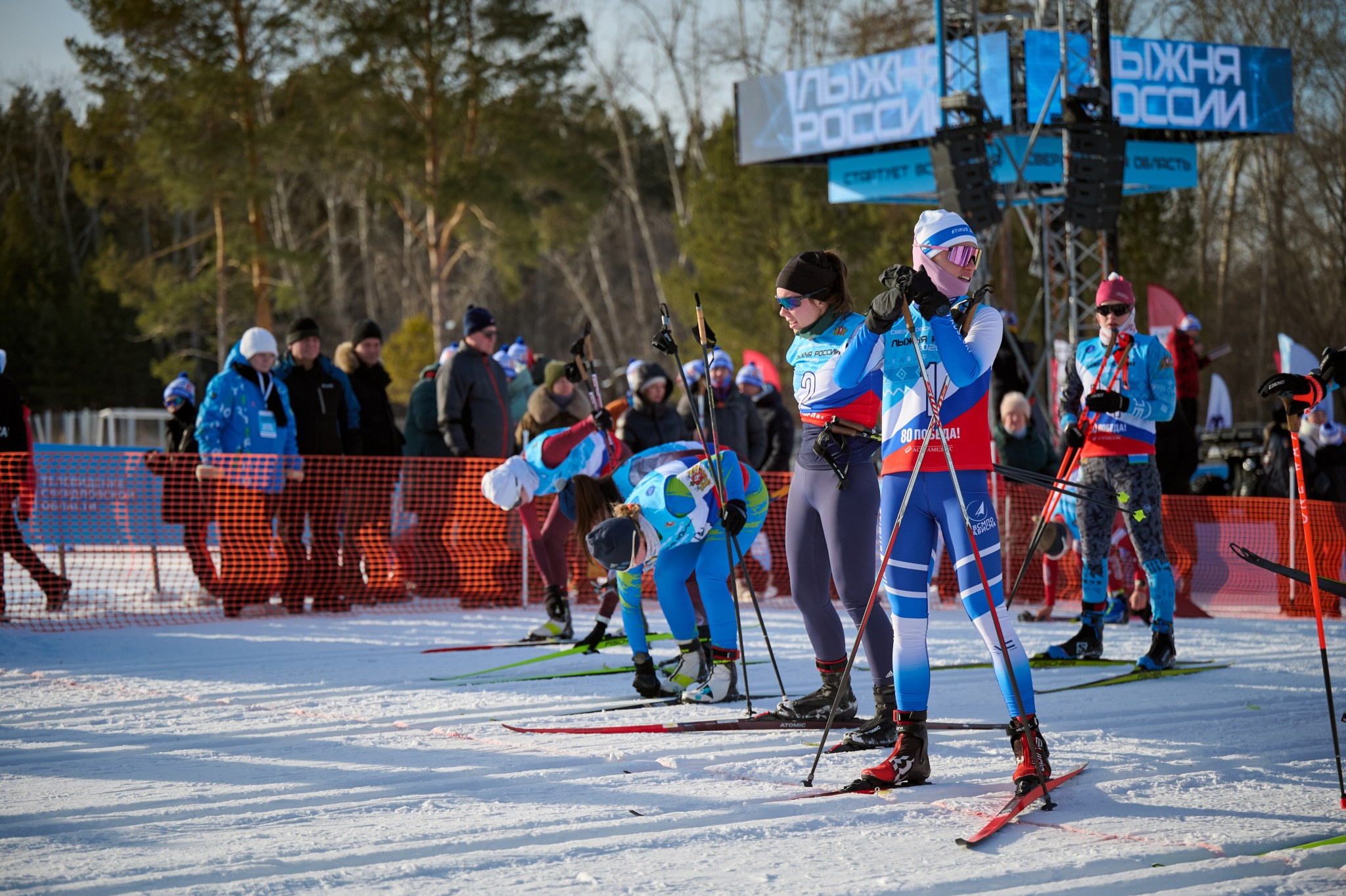 Лыжня России 2025. Мезенцев Евгений фотограф