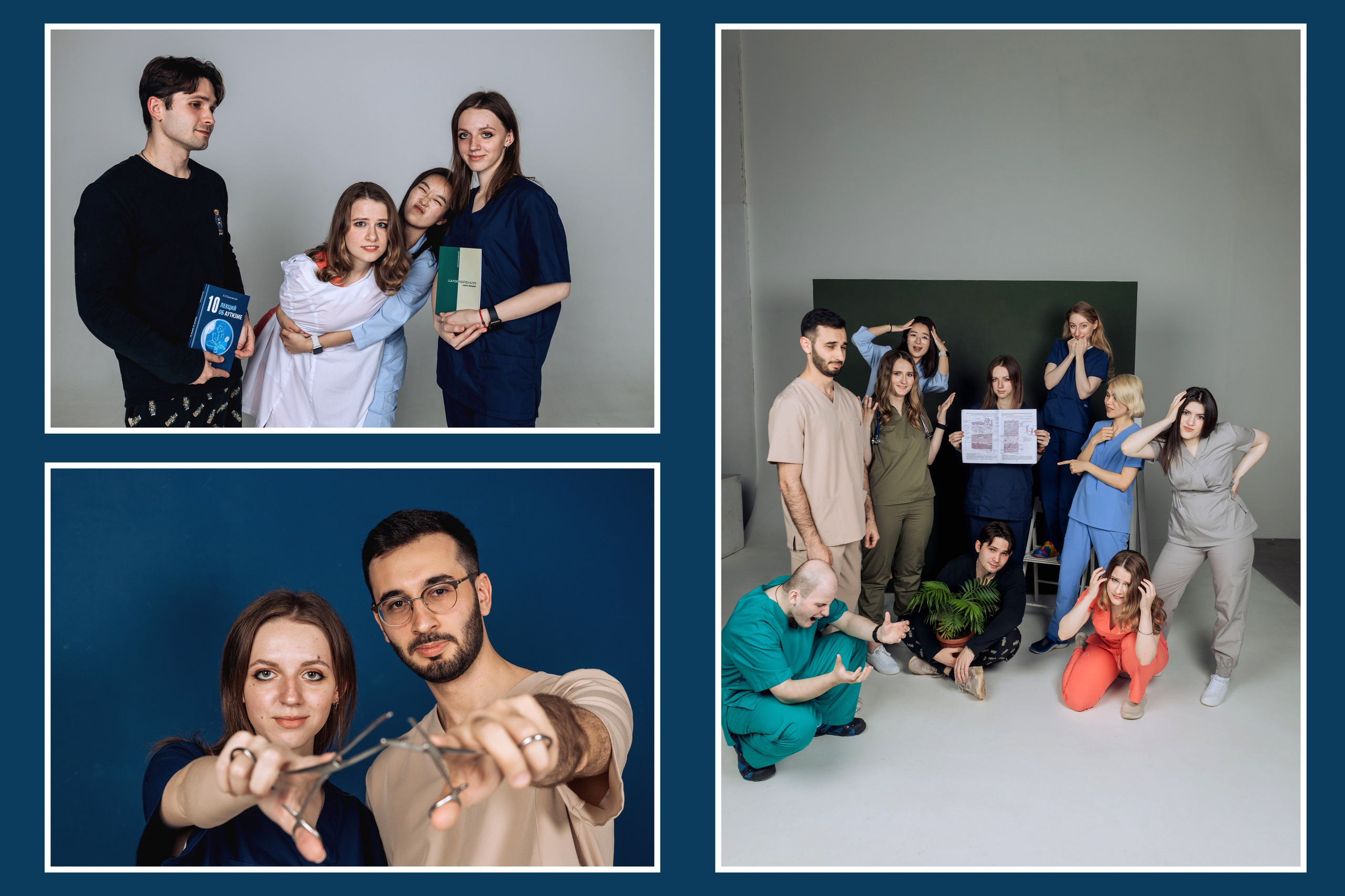 Группа 1.6.06б РНИМУ им. Пирогова. Индивидуальный фотограф в Москве