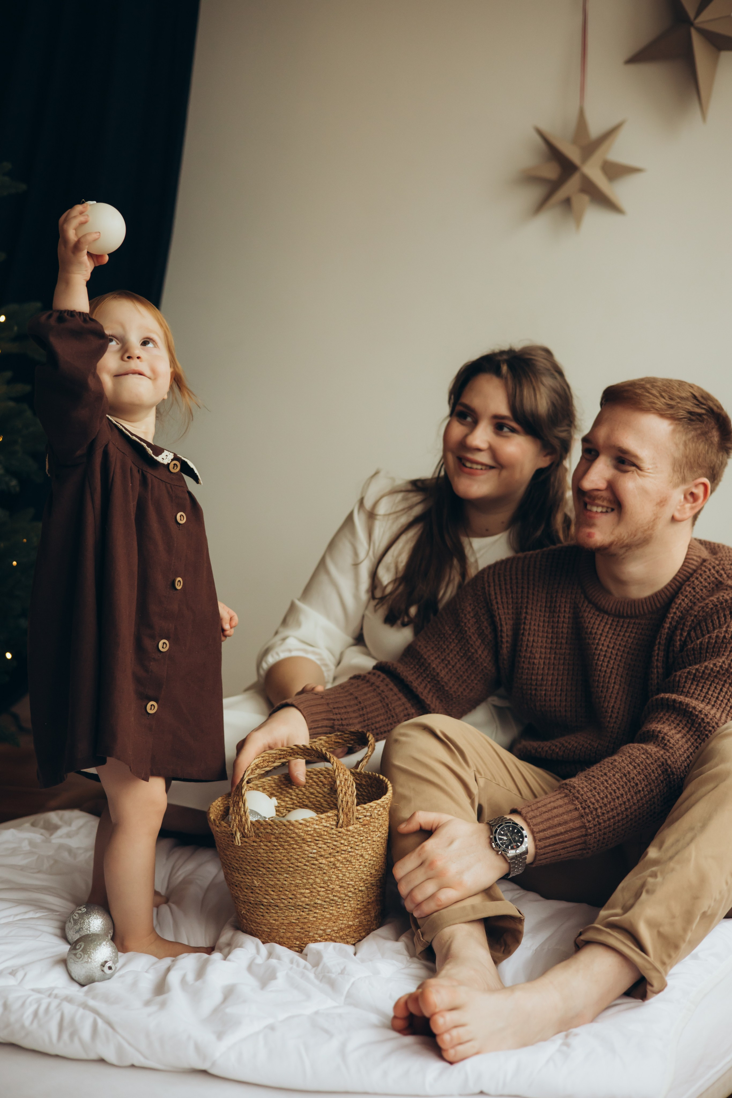 Новогодняя семейная история. Семейный фотограф Москва Юлиана Фетисова