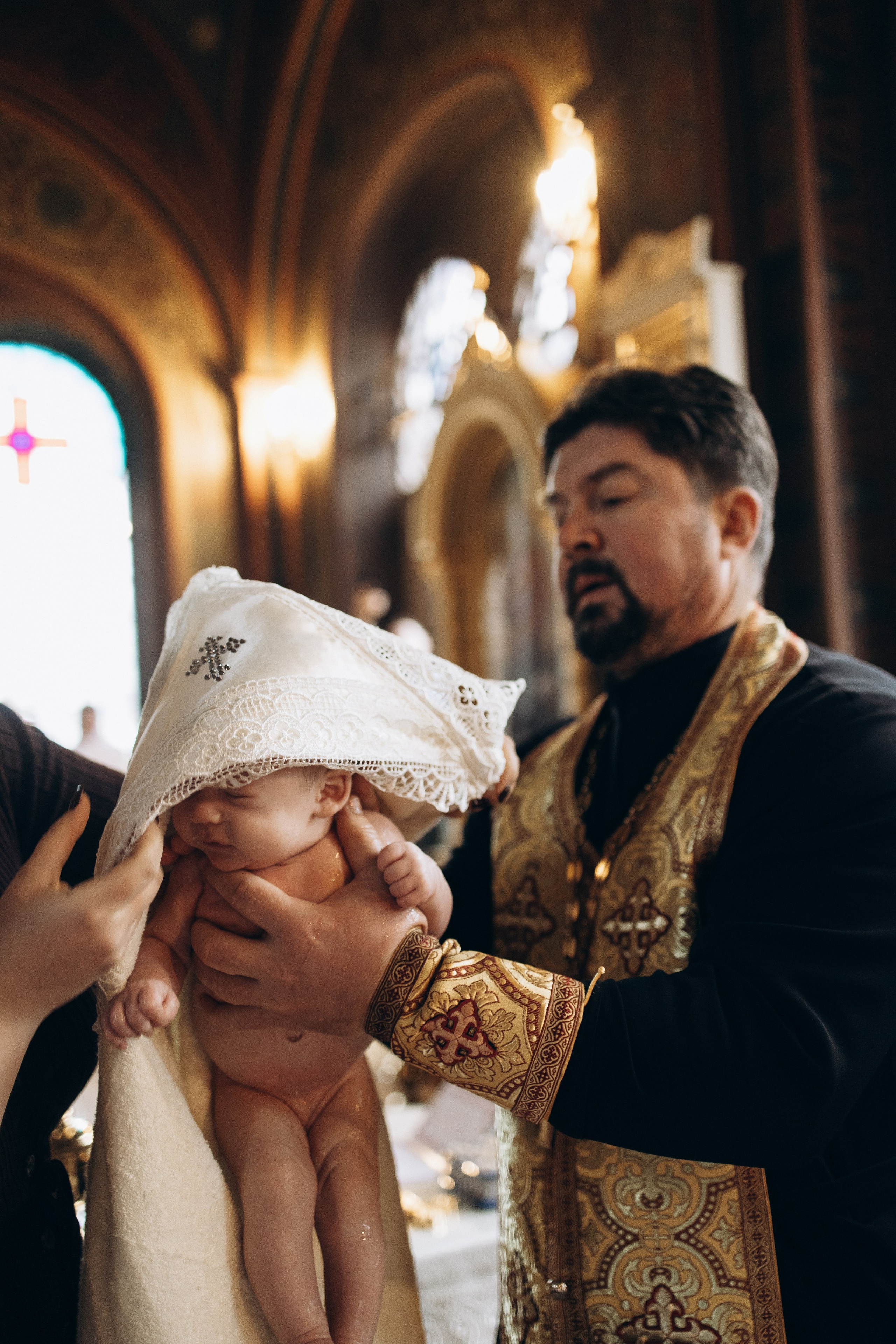 Крещение Софии. Самый теплый фотограф в Краснодаре Рябоконь Ксения