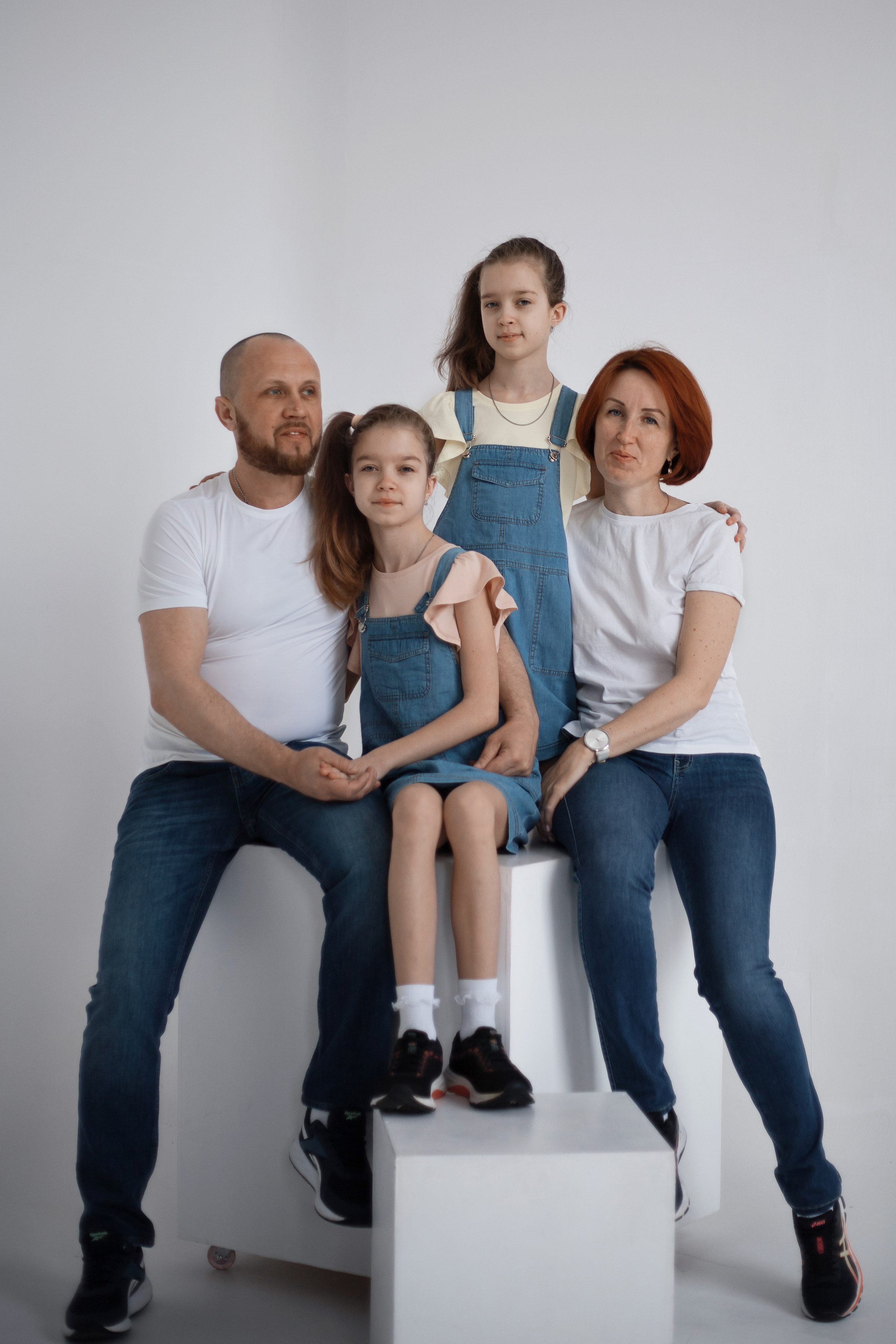 Семейная в студии. Фотограф Воронеж, Новая Усмань Мария Бублик